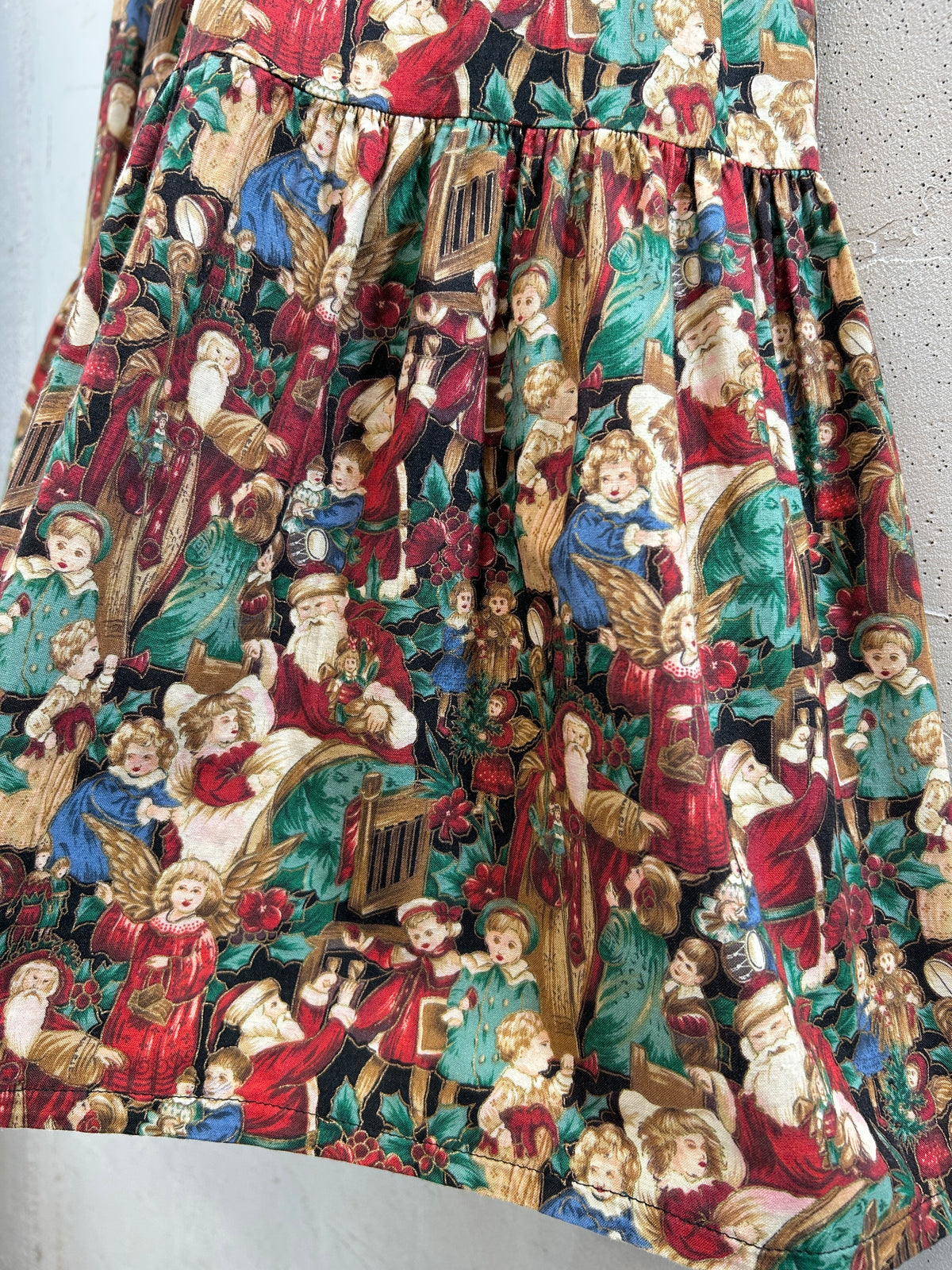 Vintage X'mas Tiered Skirt 〜Made Especially For You By〜 [J34355]