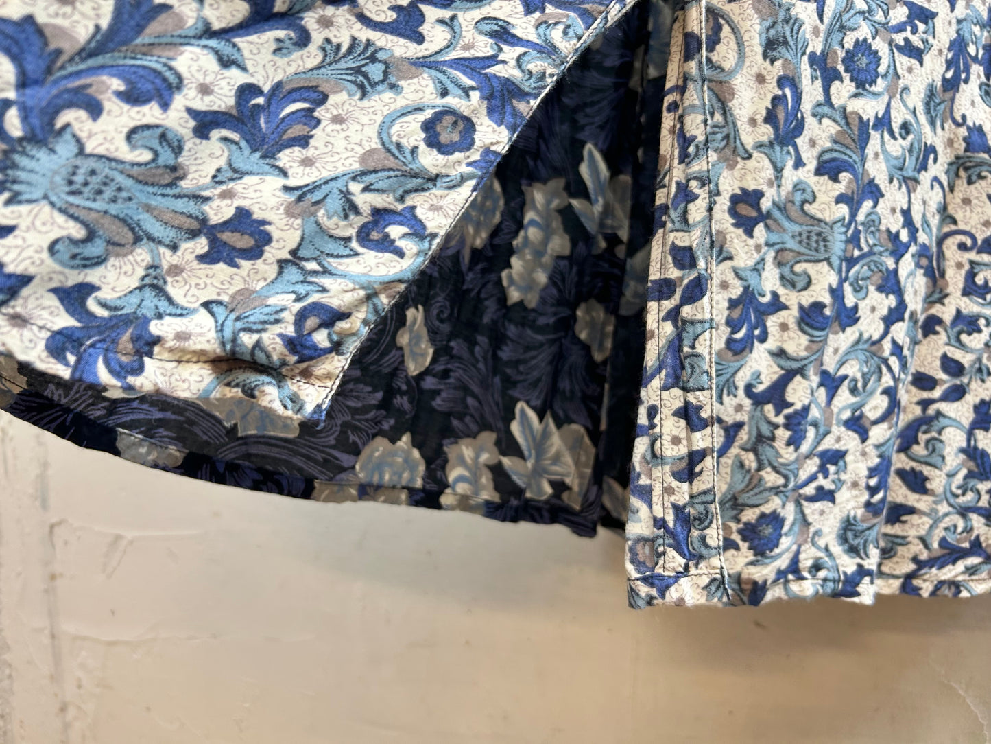 Vintage Viscose Patchwork Dress [E30264]