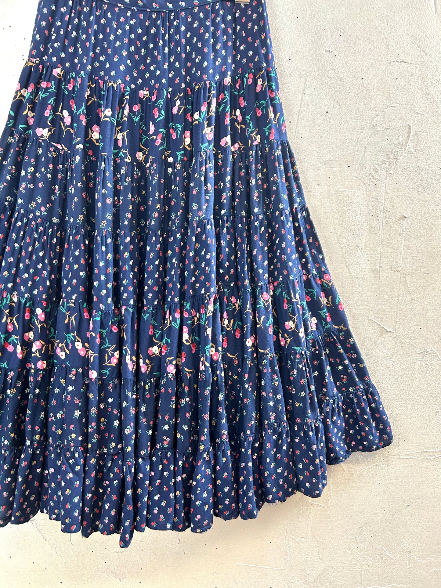 Vintage Tierd Skirt [A29405]
