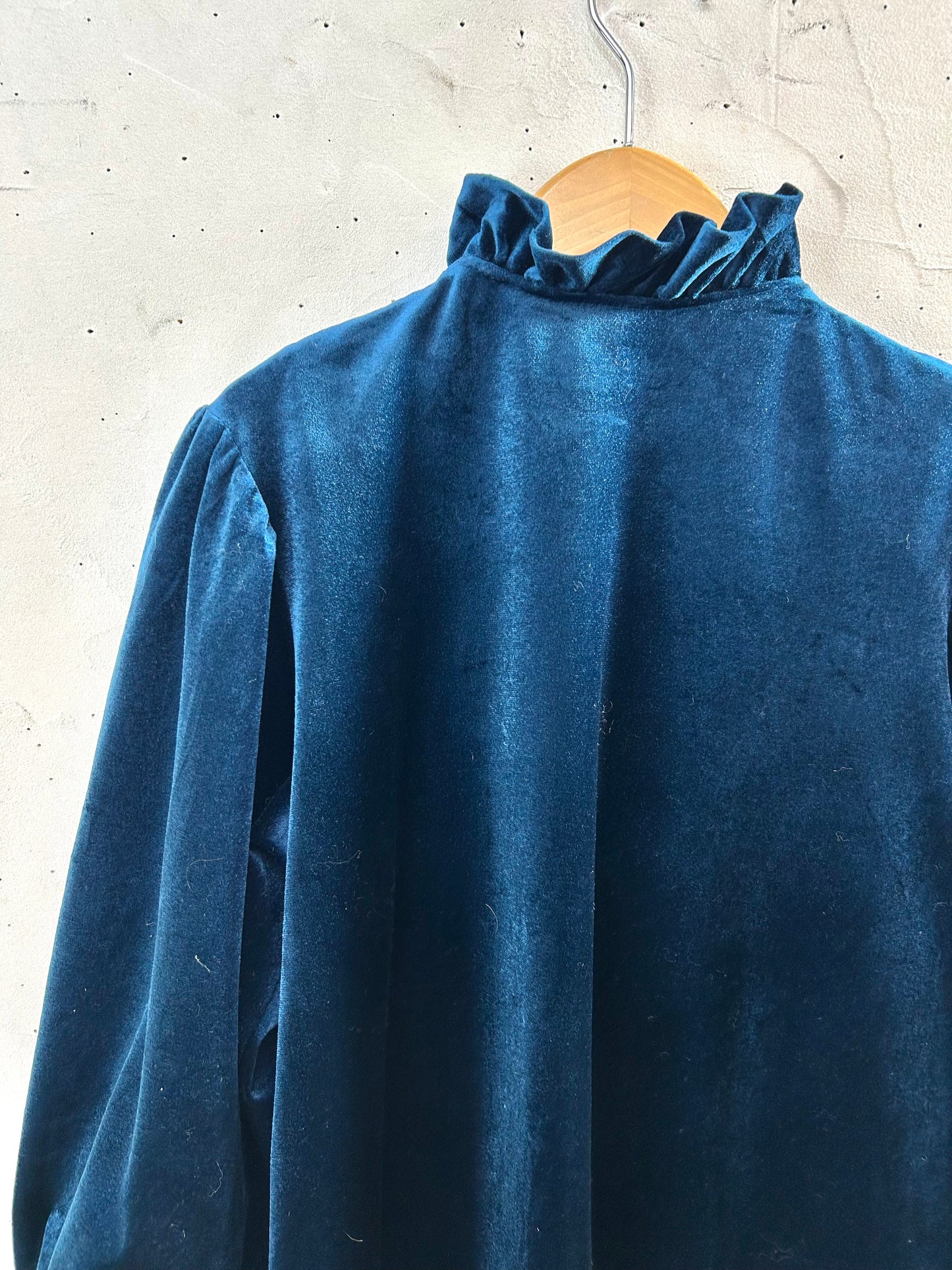 Vintage Velours Dress MADE IN USA [K28965]