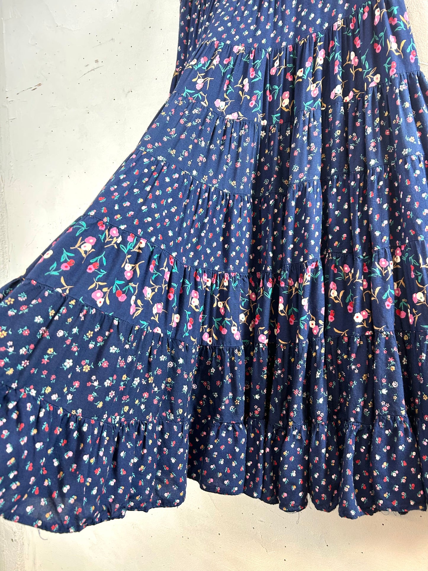 Vintage Tierd Skirt [A29405]