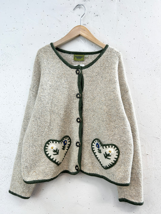 Vintage Tyrol Knit Cardigan [J34359]