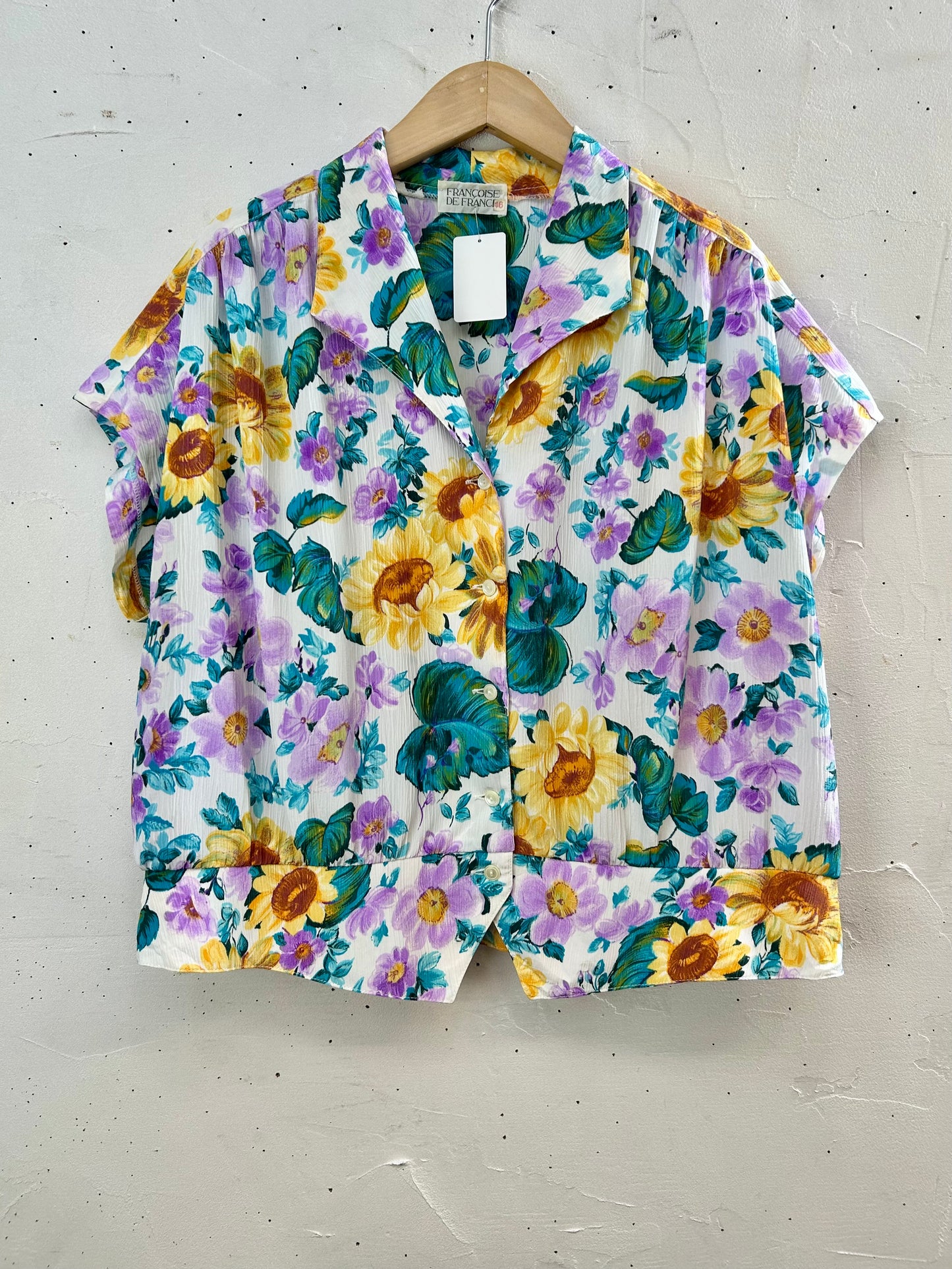 Vintage Flower Shirt  [D30048]
