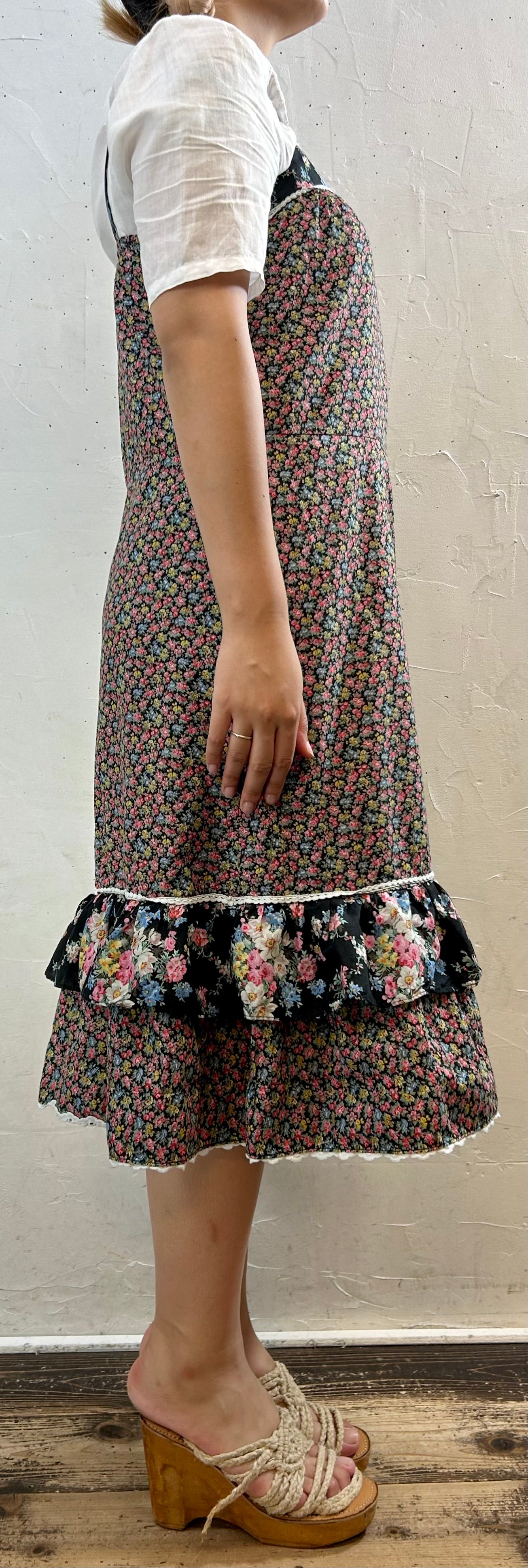 '70s Vintage Camisole Dress [H28107]
