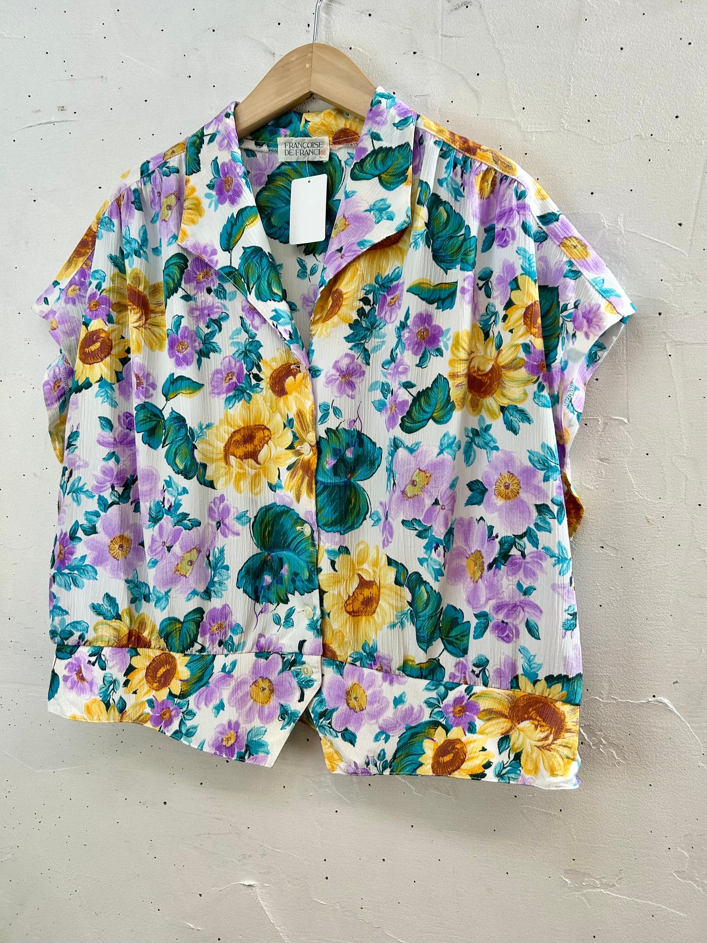 Vintage Flower Shirt  [D30048]