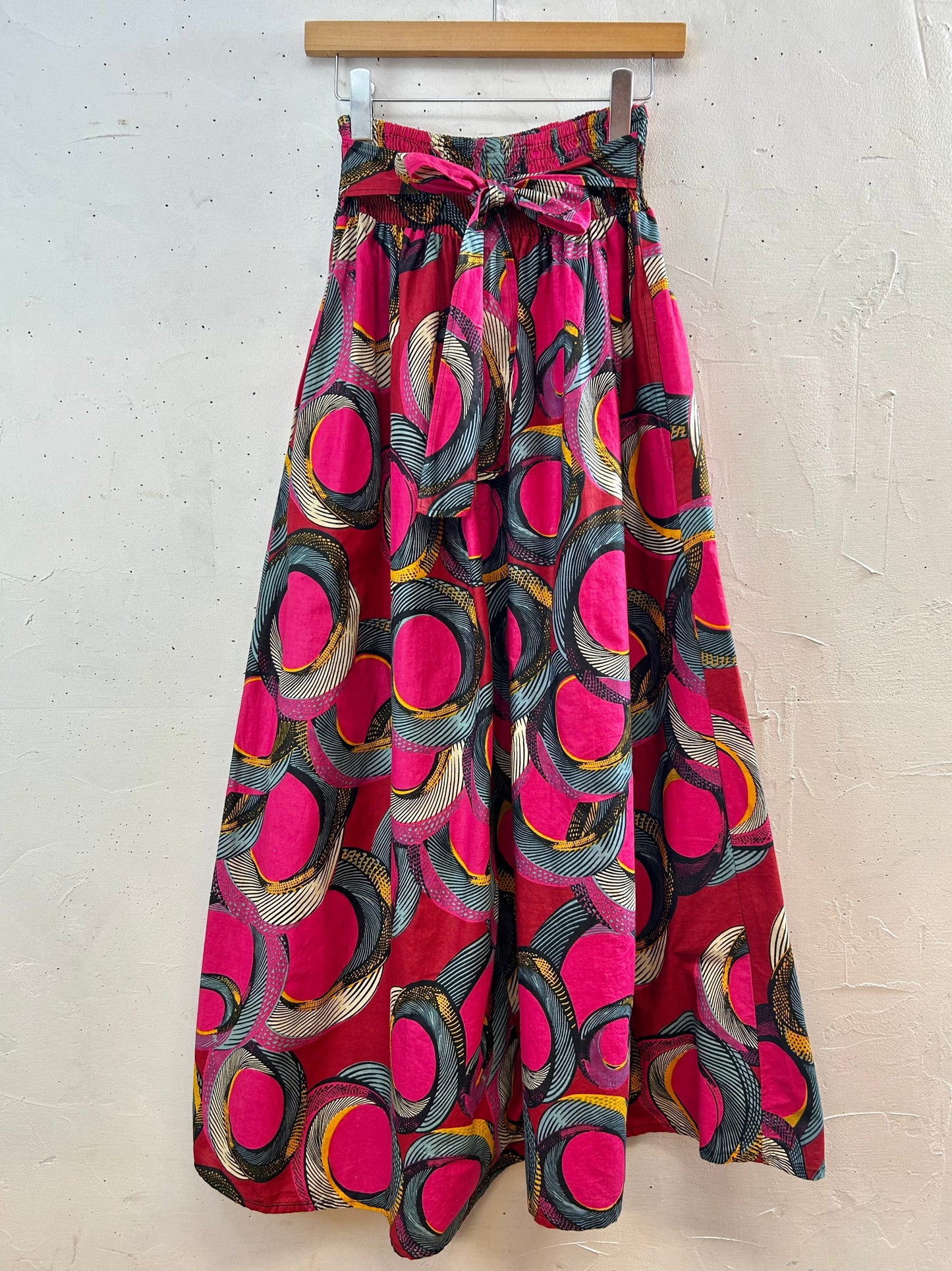 Vintage African Batik Skirt [E30260]
