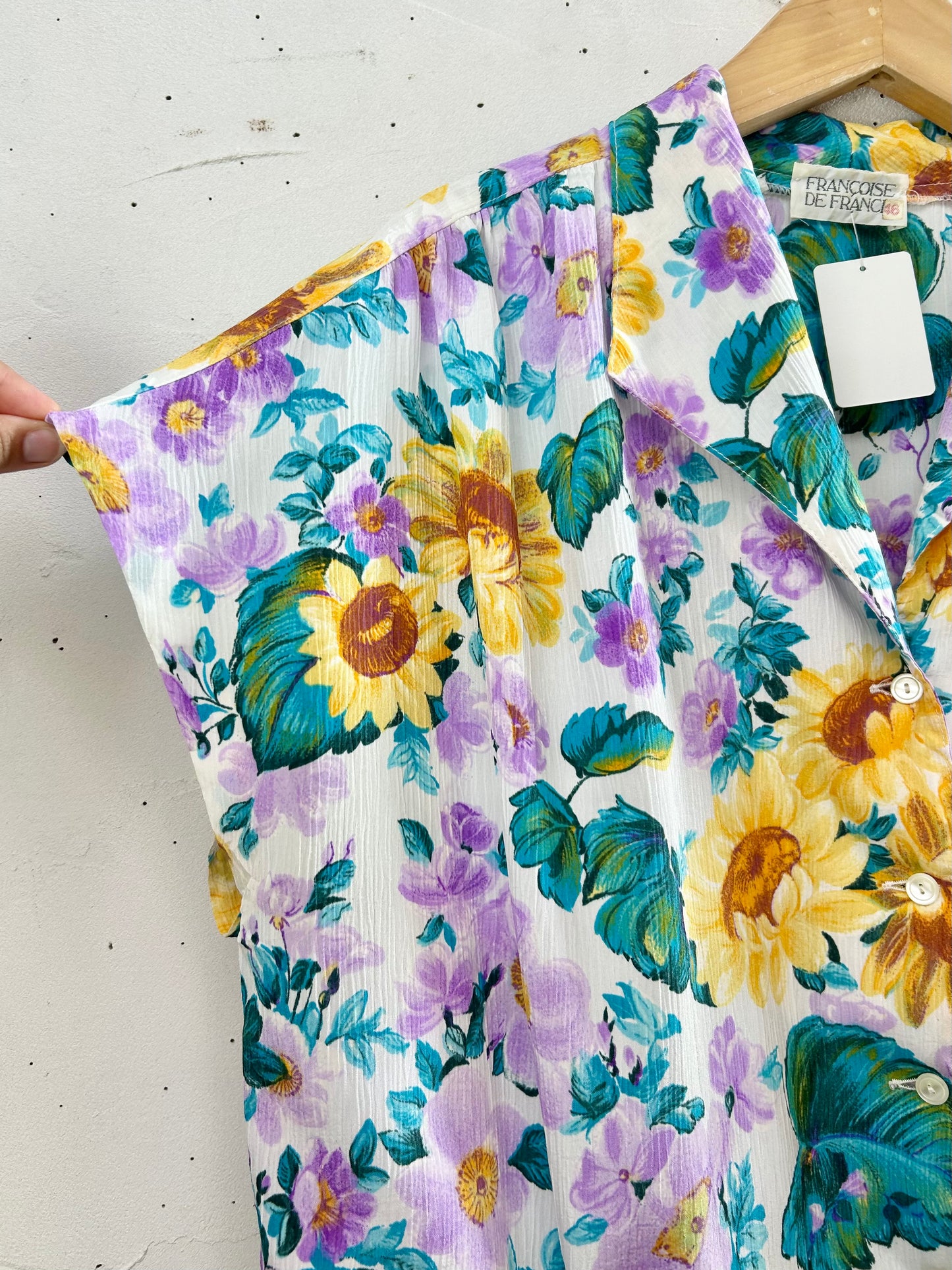 Vintage Flower Shirt  [D30048]