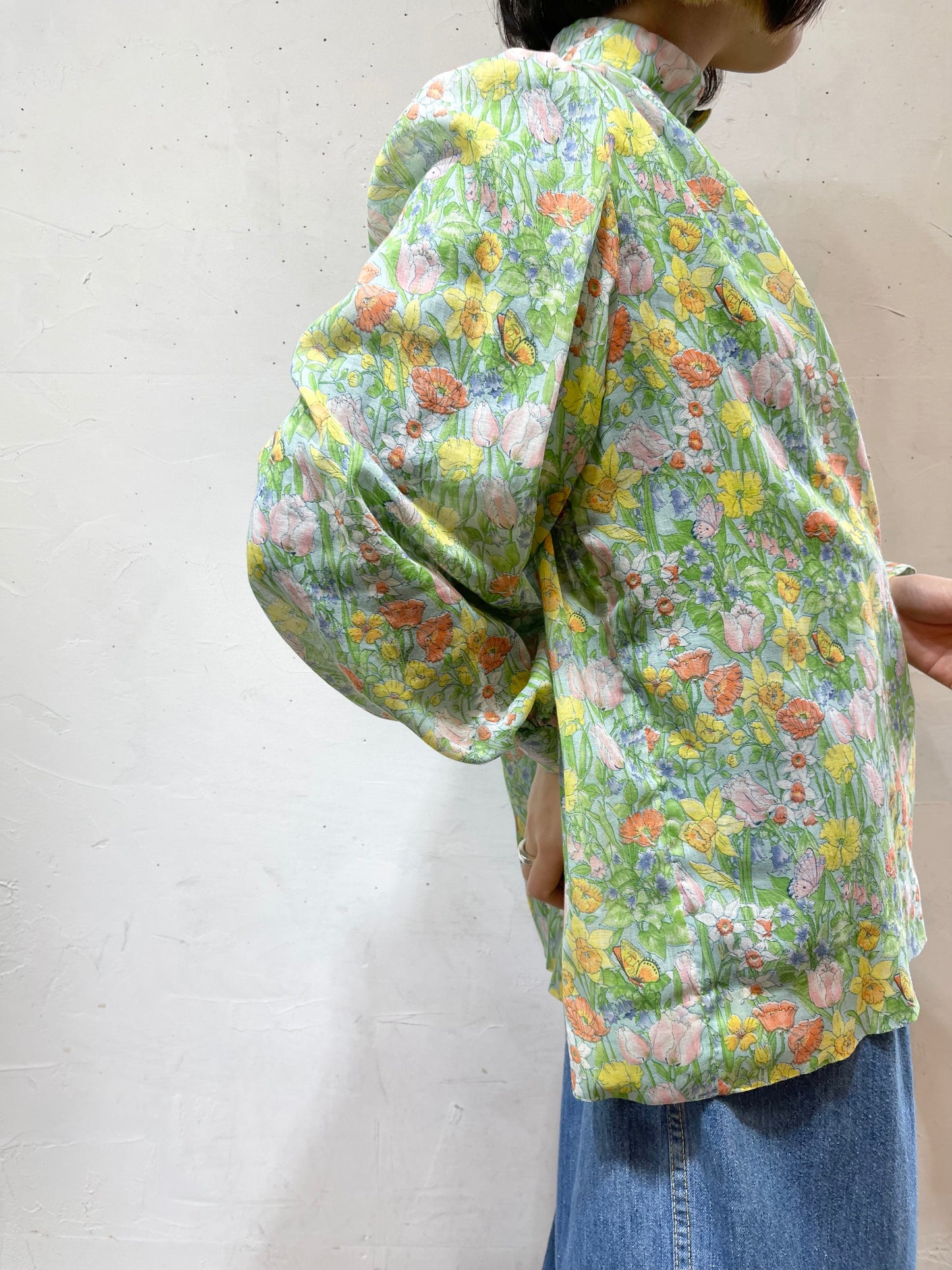 Vintage Flower Blouse [B26165]