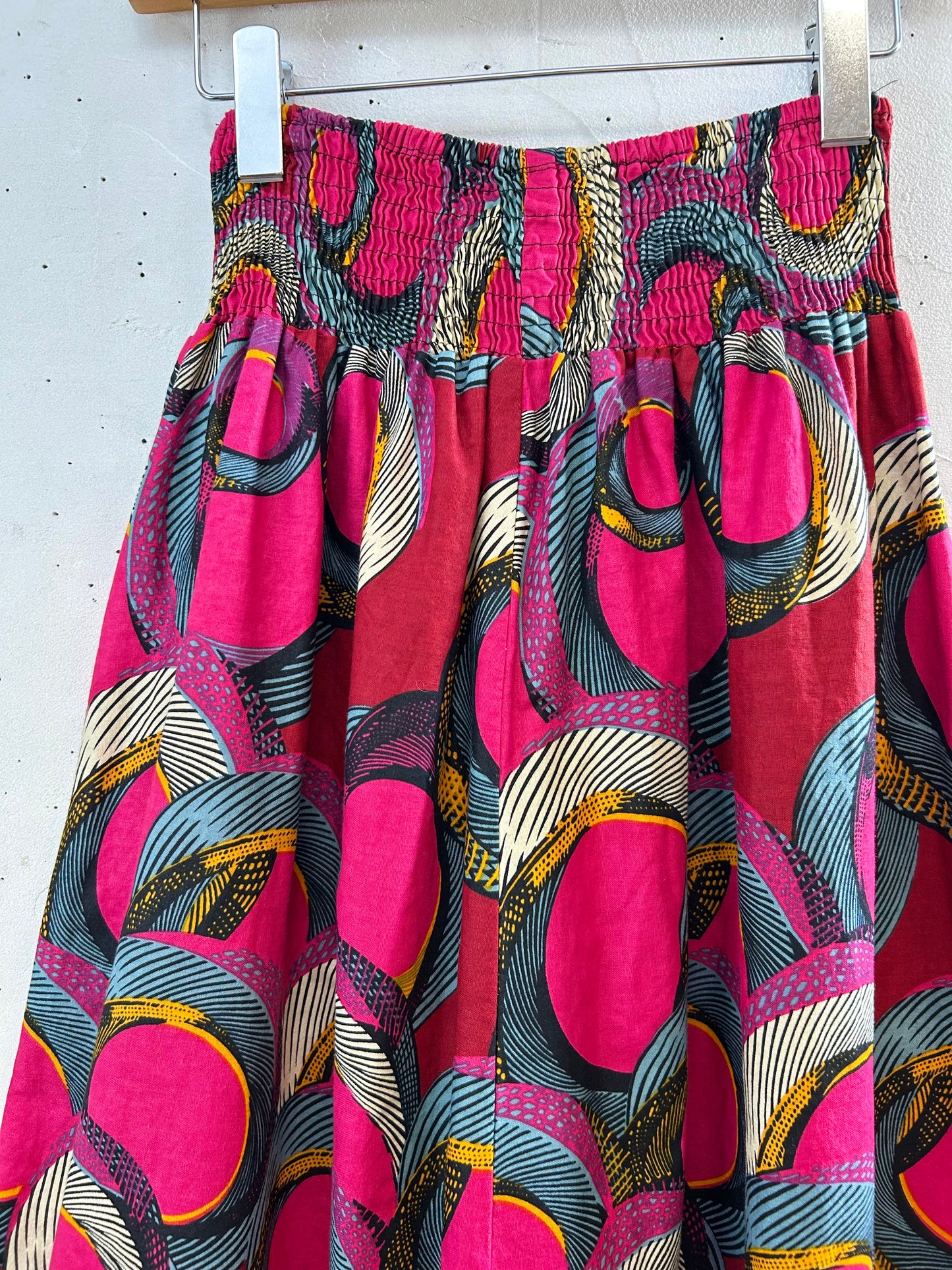 Vintage African Batik Skirt [E30260]
