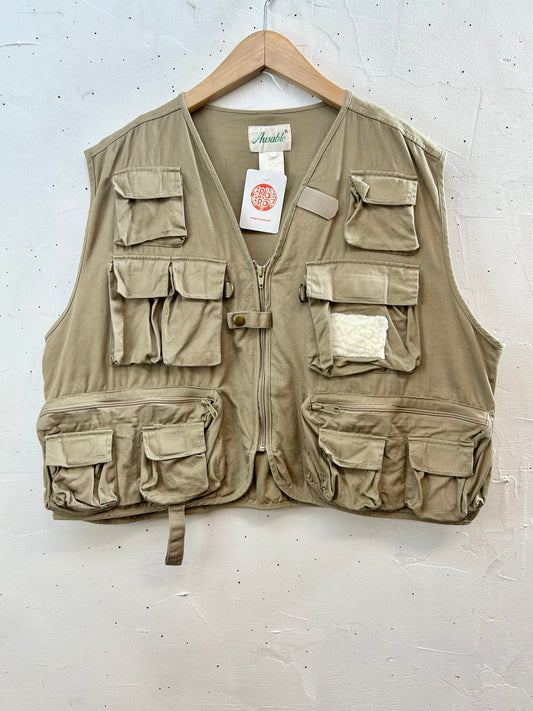 Vintage Fishing Vest [K28968]