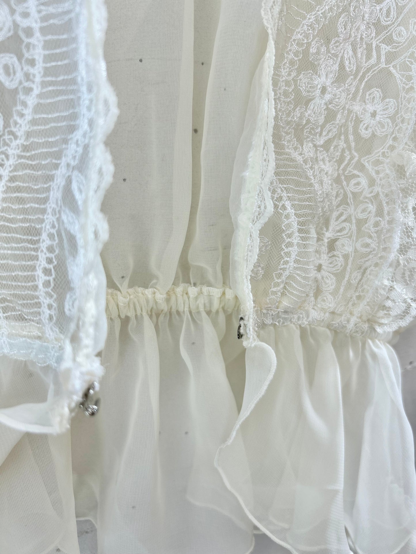Vintage Sheer Blouse [F30480]