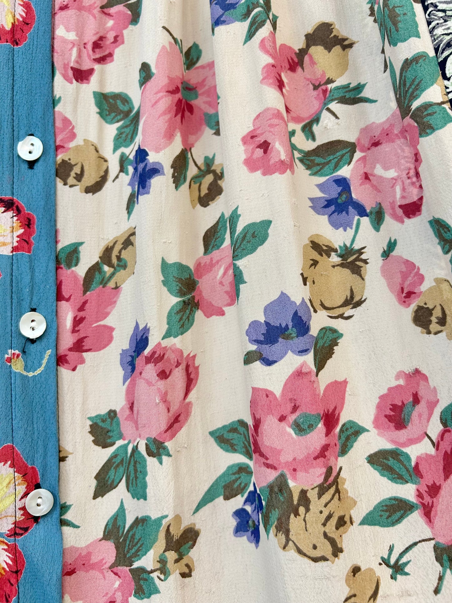 Vintage Indian Rayon Camisole Dress [E30263]