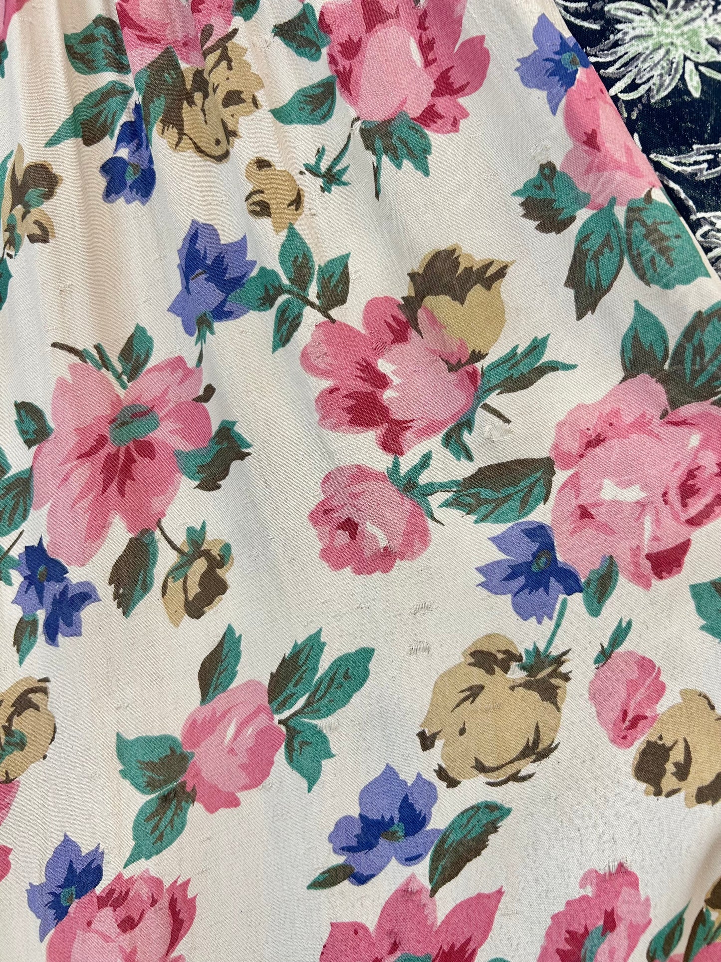 Vintage Indian Rayon Camisole Dress [E30263]