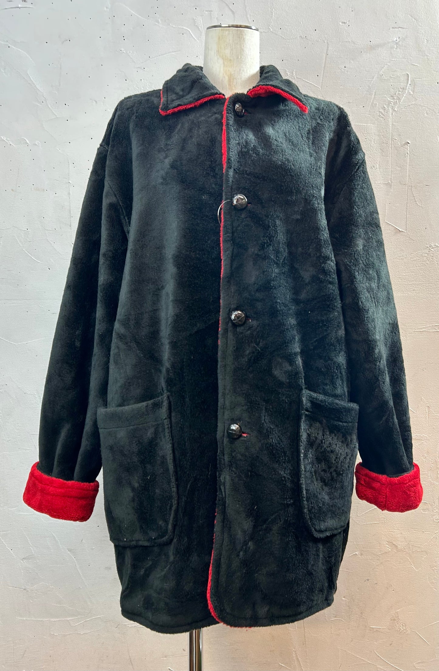 Vintage Reversible Boa Jacket [L29201]