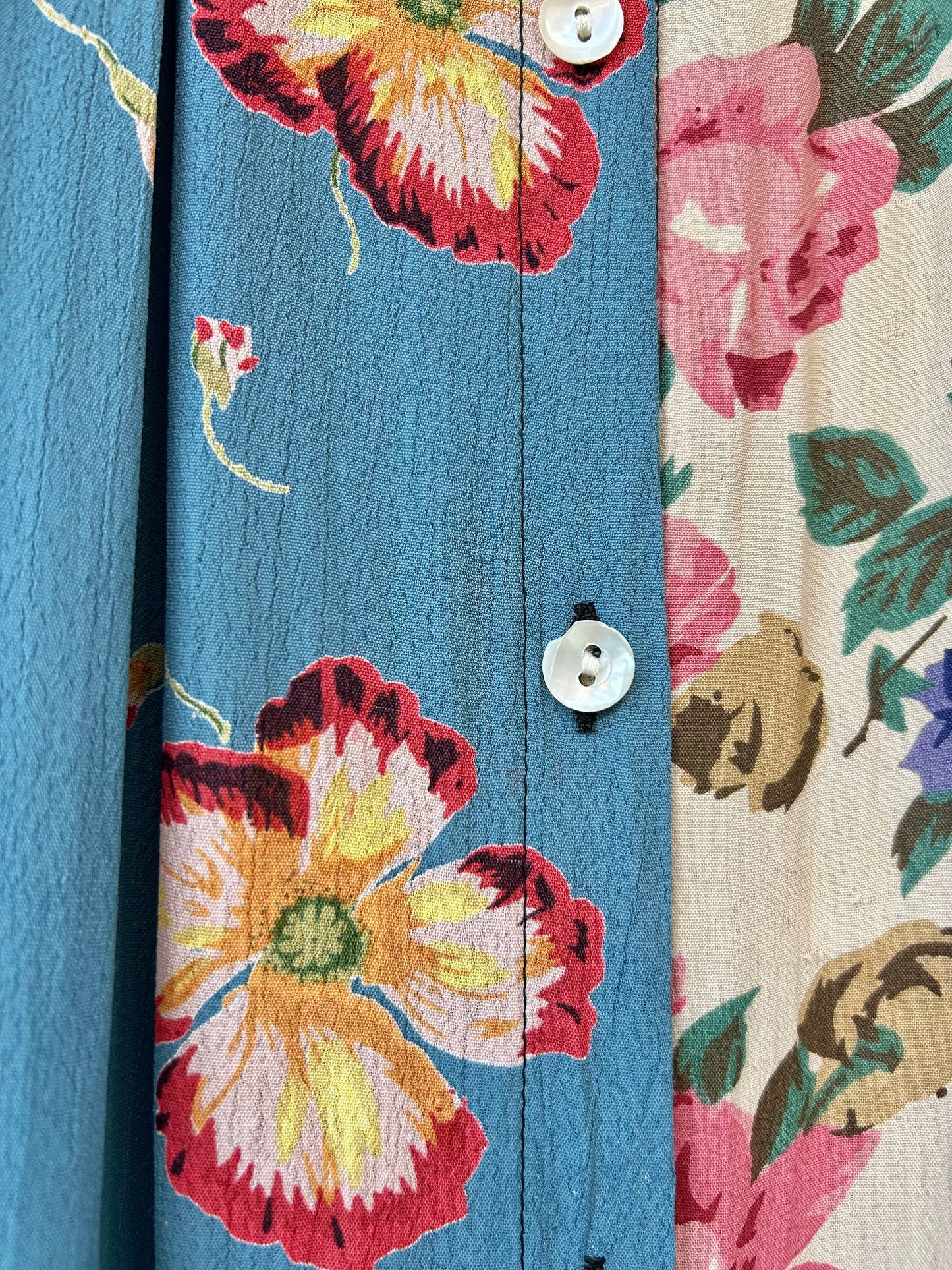Vintage Indian Rayon Camisole Dress [E30263]