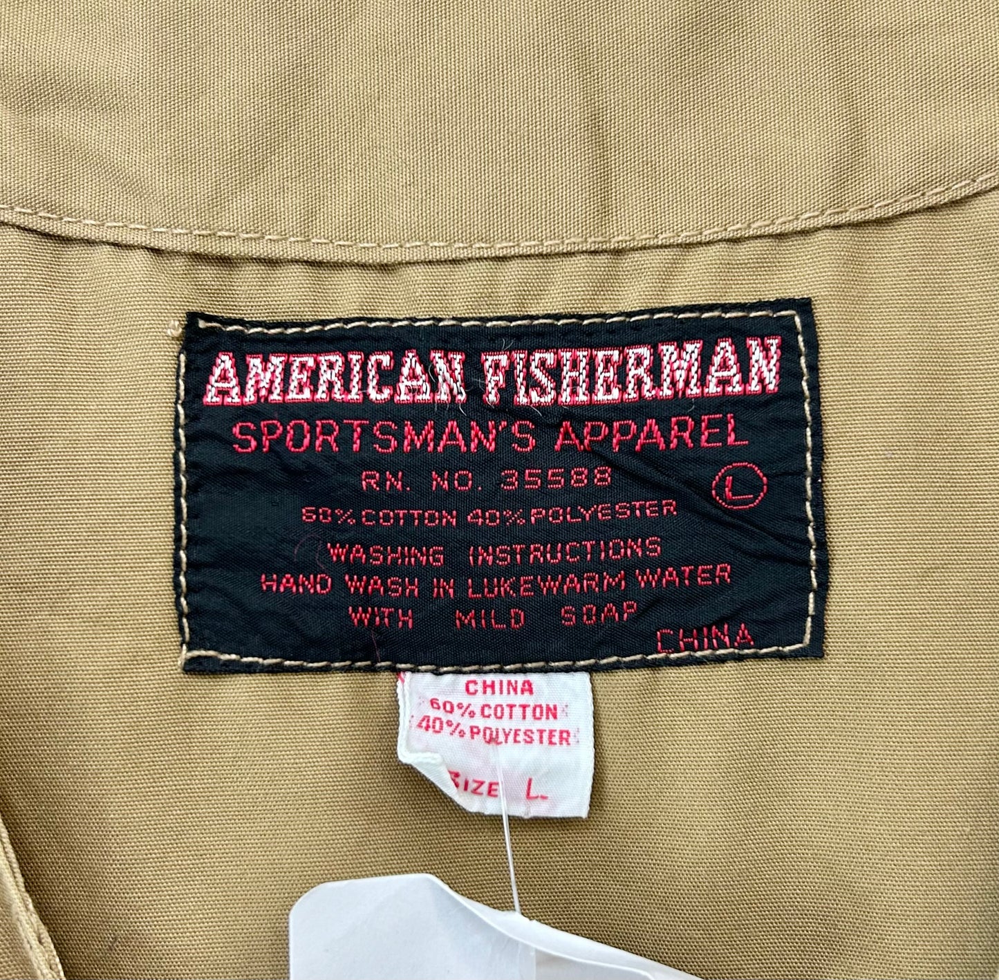 Vintage Fishing Vest [K28969]