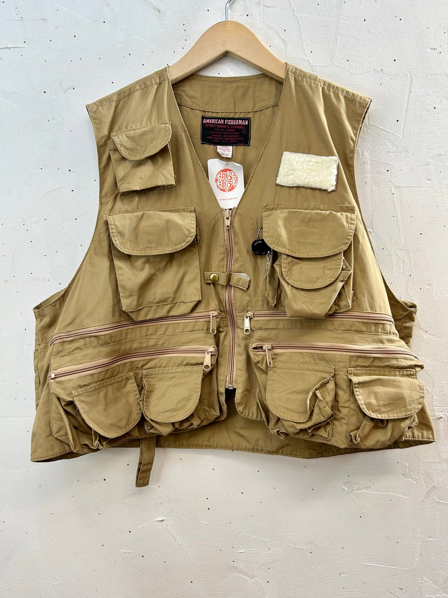 Vintage Fishing Vest [K28969]