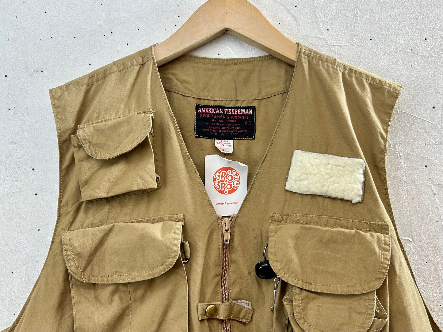 Vintage Fishing Vest [K28969]