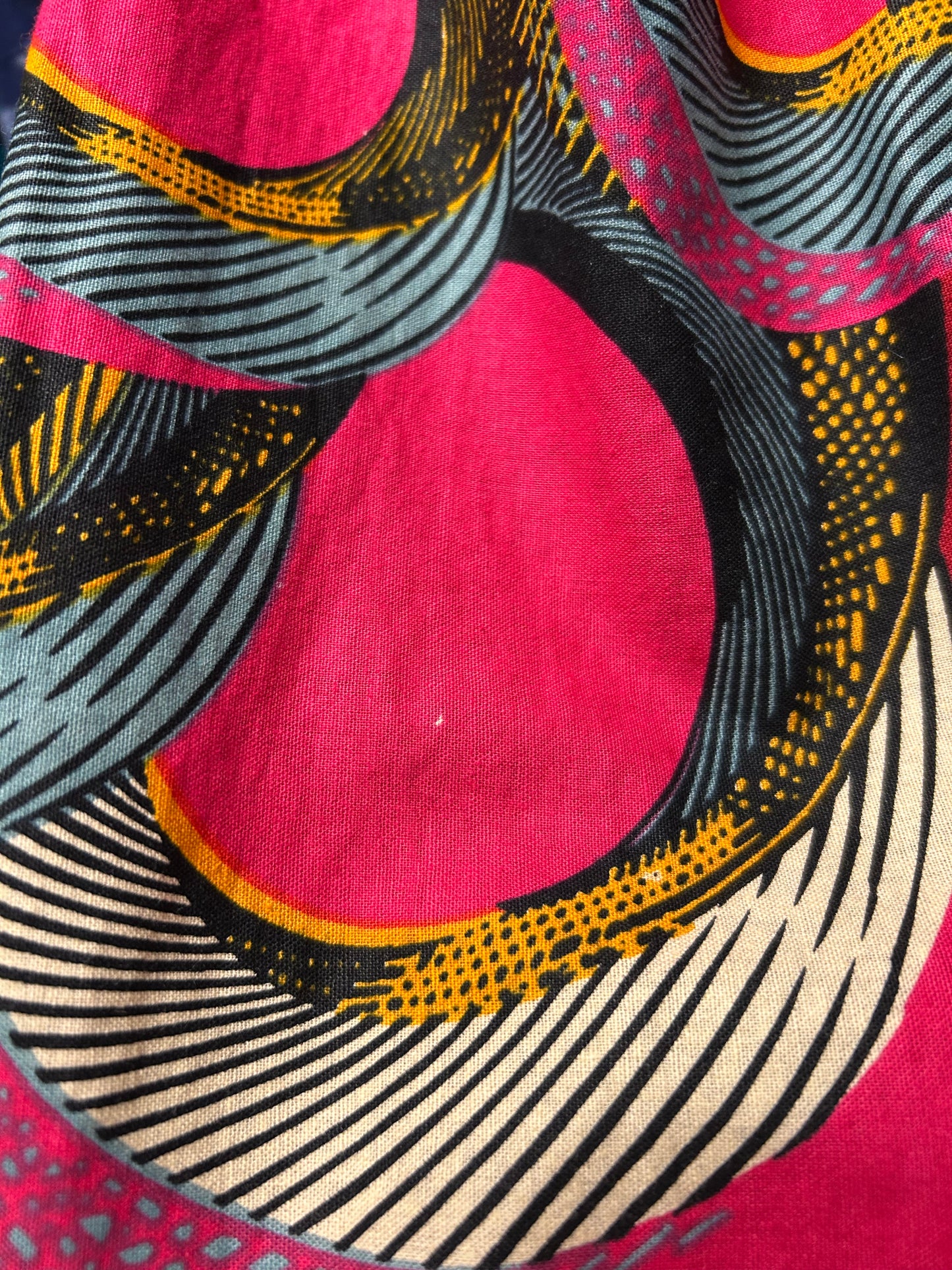 Vintage African Batik Skirt [E30260]