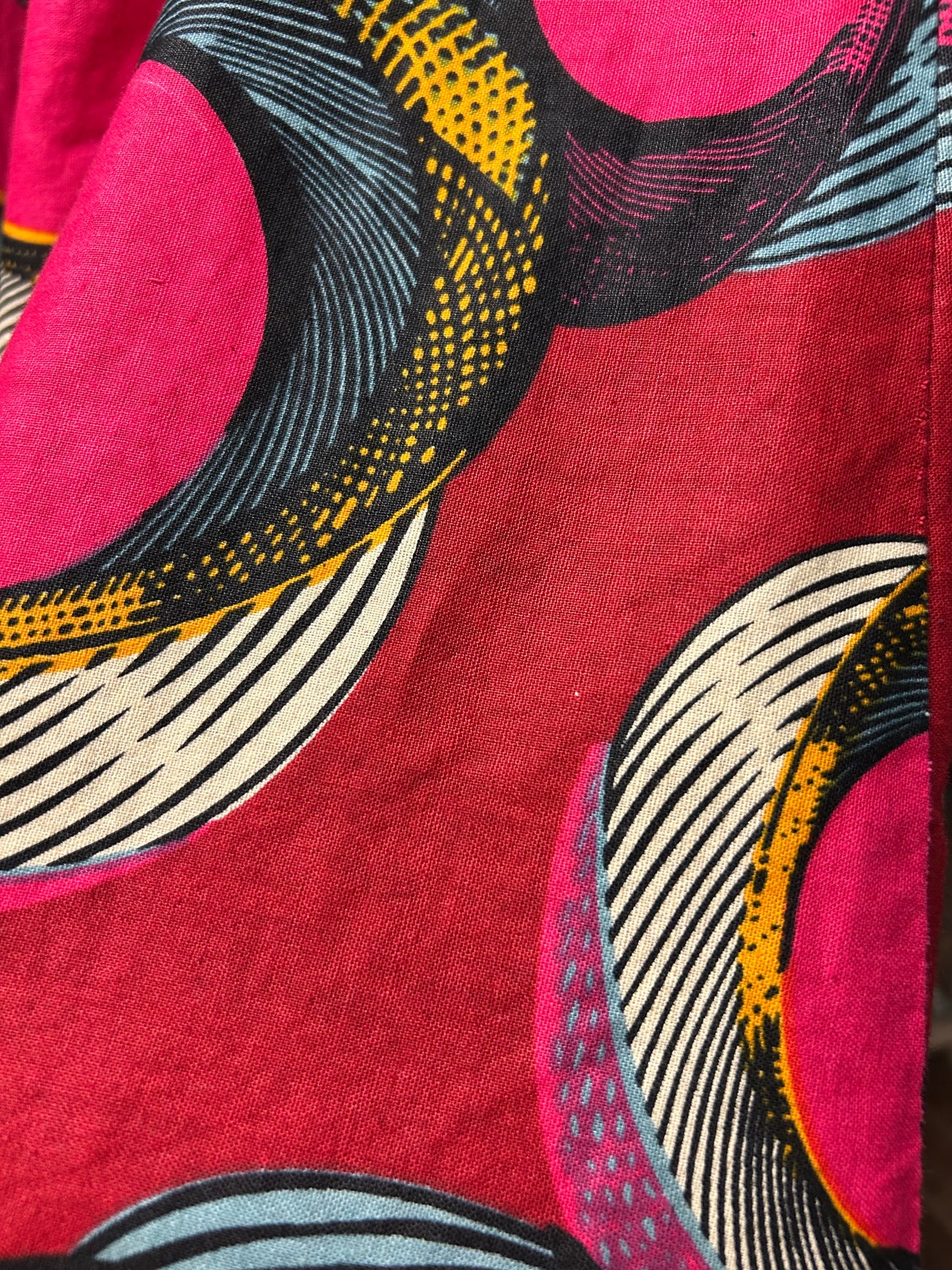 Vintage African Batik Skirt [E30260]