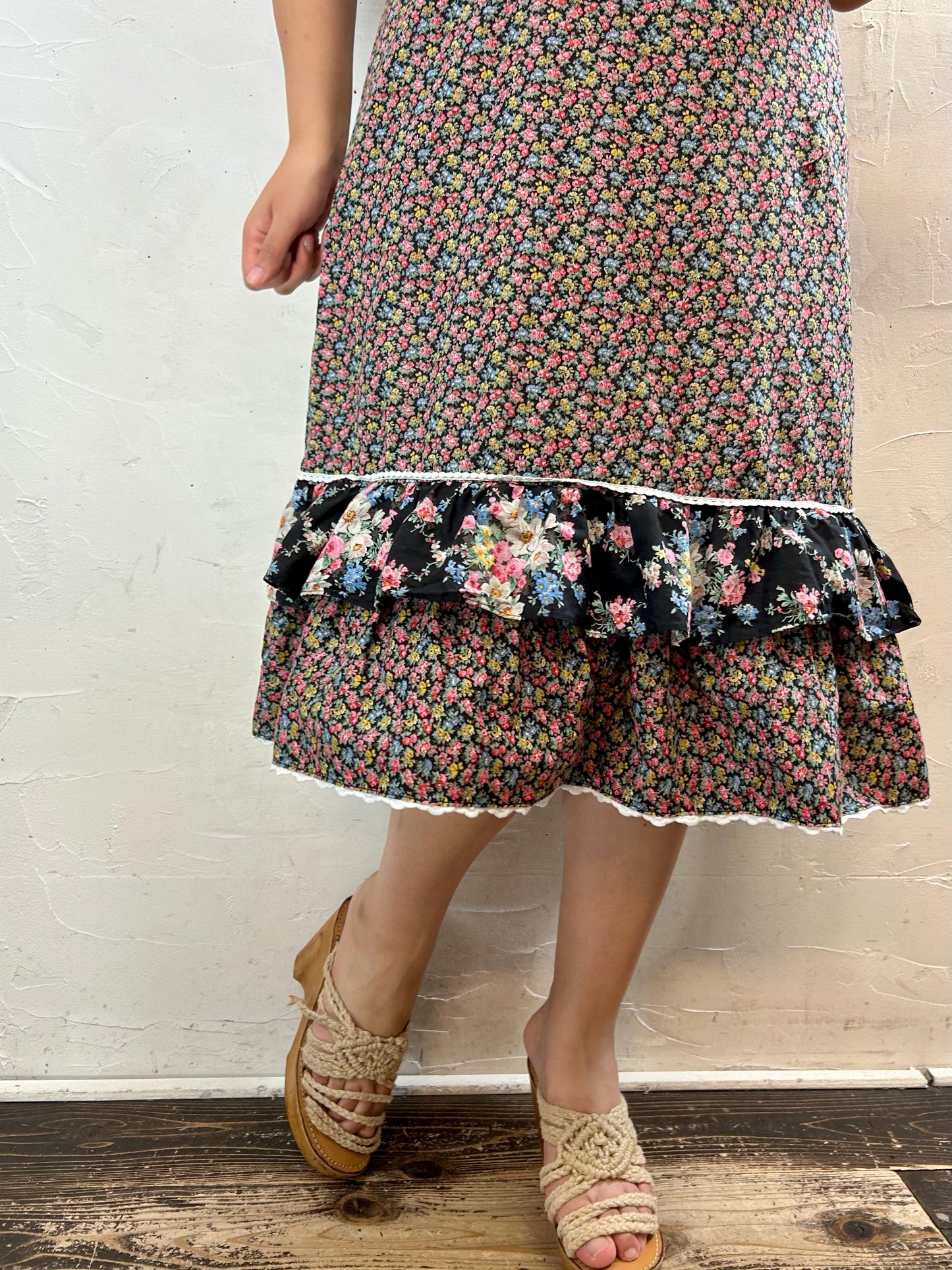 '70s Vintage Camisole Dress [H28107]