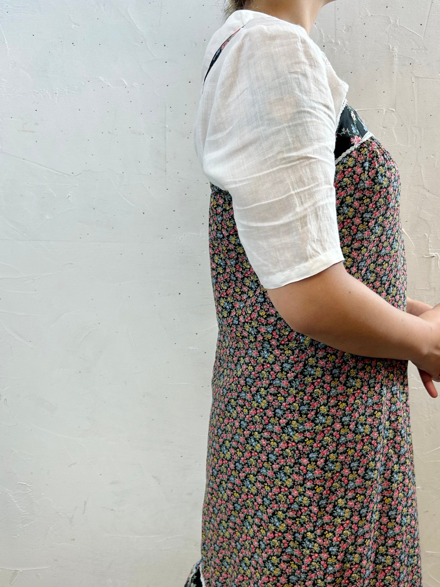 '70s Vintage Camisole Dress [H28107]