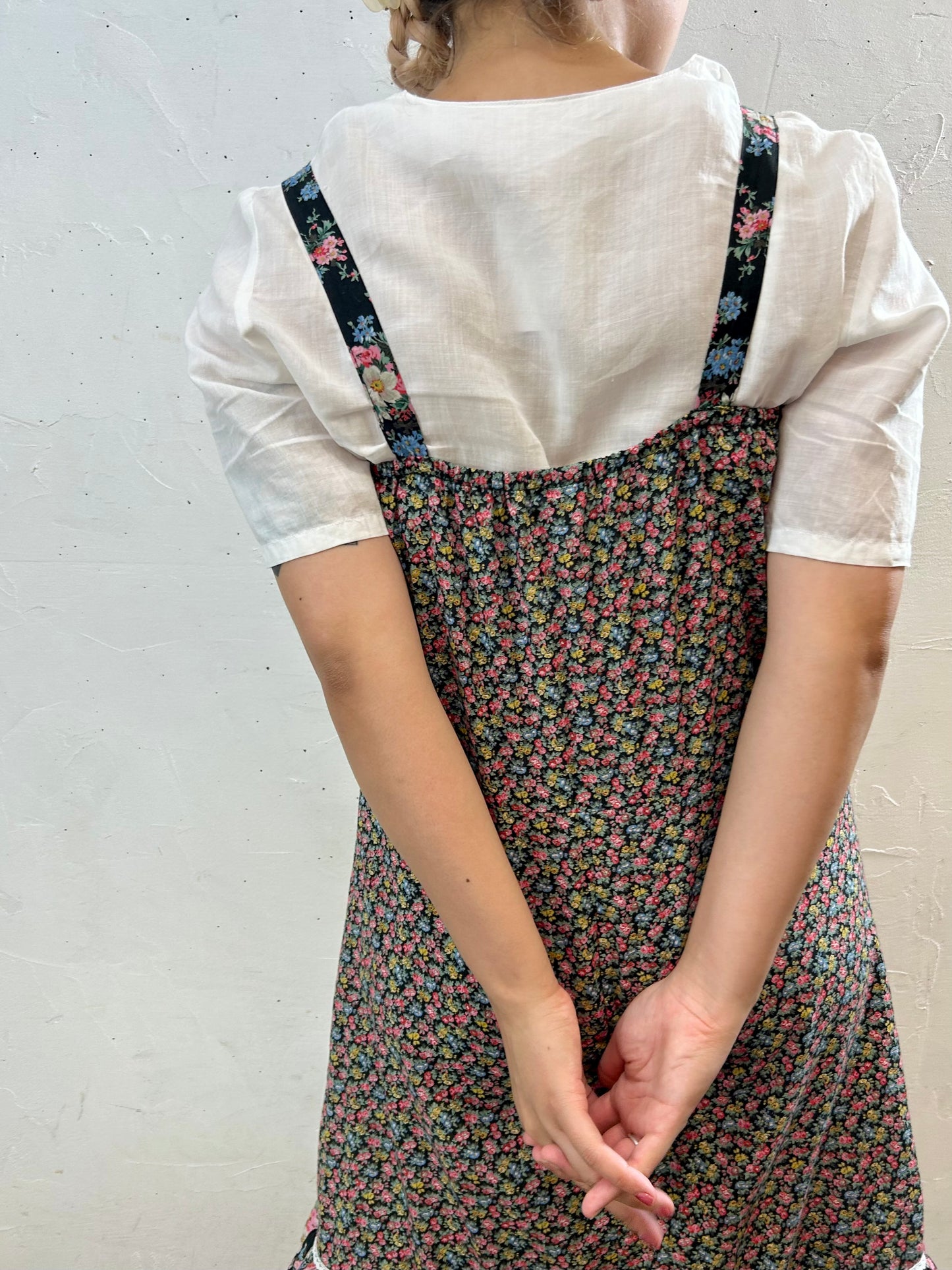 '70s Vintage Camisole Dress [H28107]