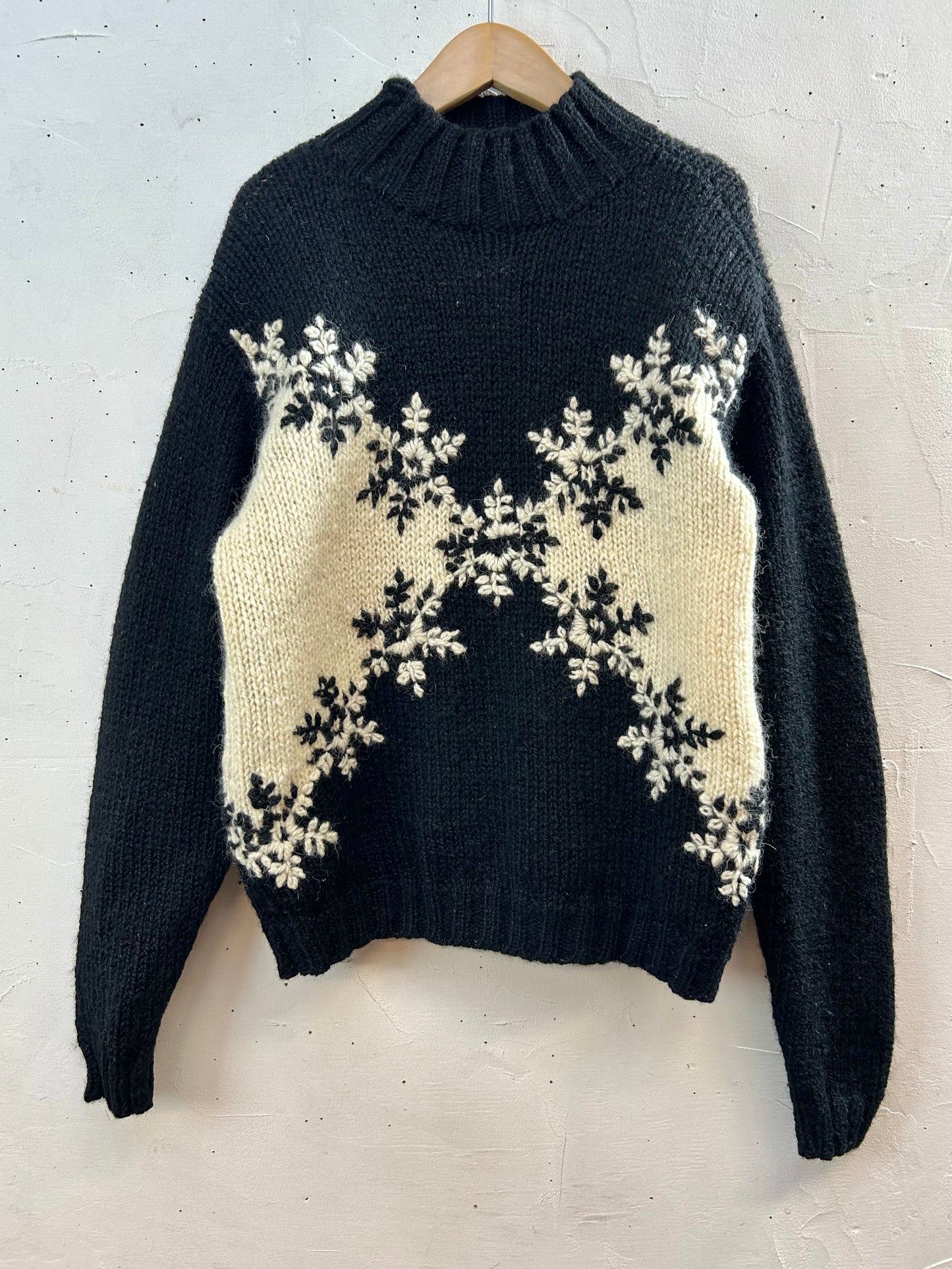 Vintage Hand Knit Sweater［K28973]