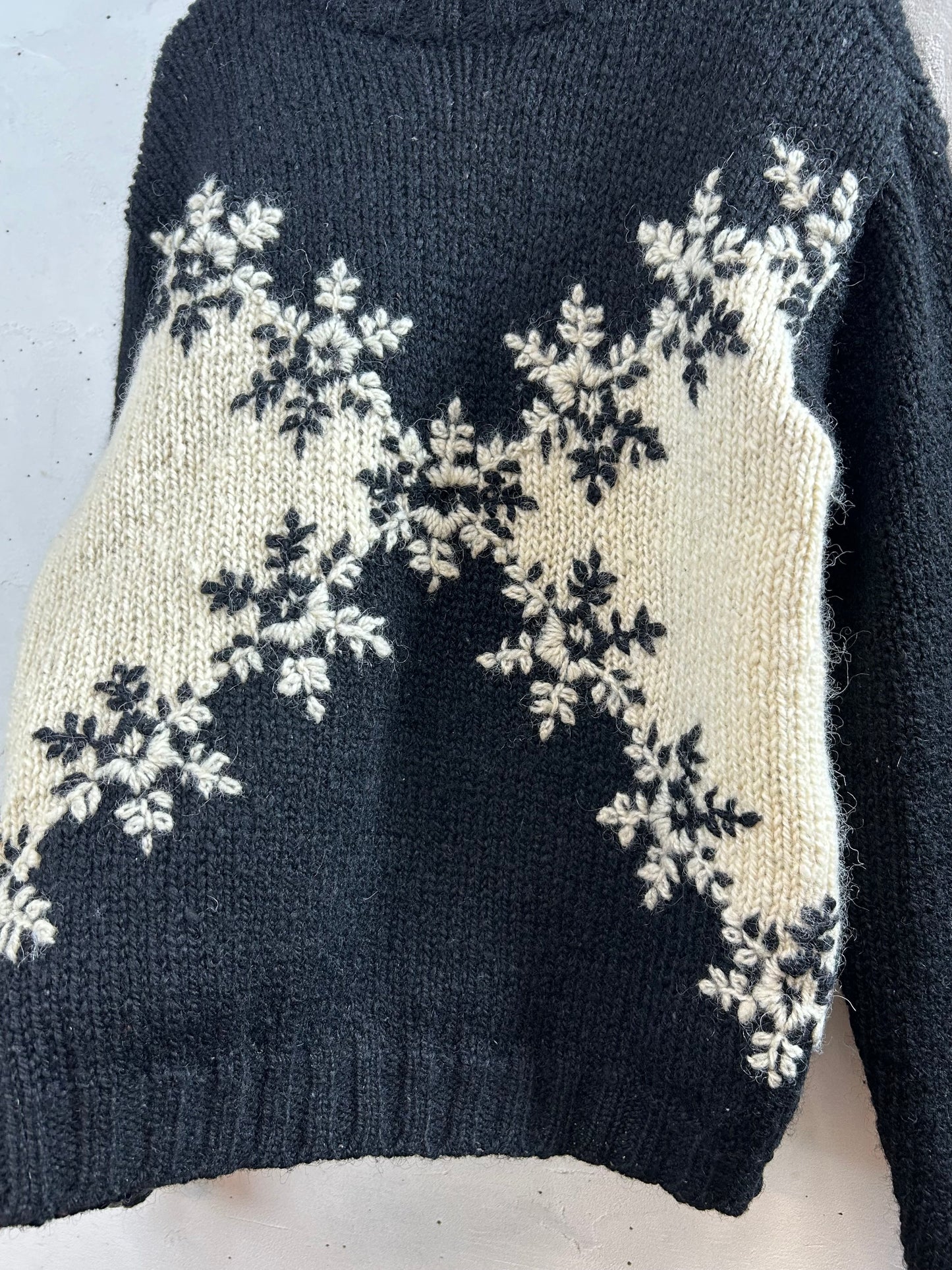 Vintage Hand Knit Sweater［K28973]