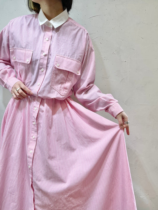 Vintage Stripe Dress [B26164]