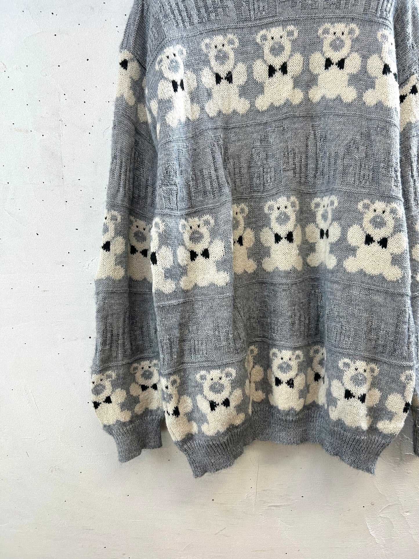 Vintage Knit Sweater [I28521]