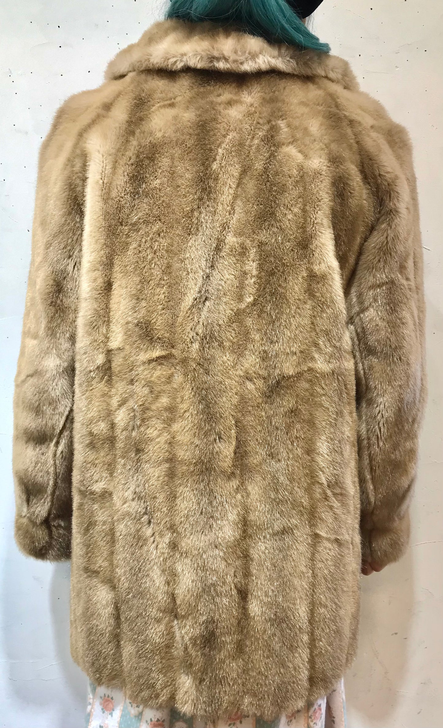 ’50s Vintage Eco Fur Jacket UNION MADE [L25819]