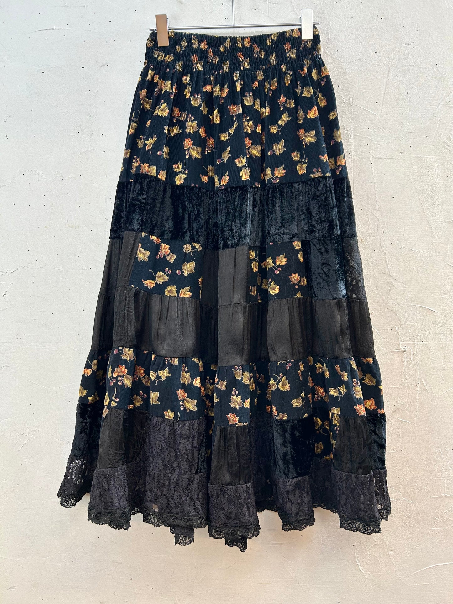 Vintage Tiered Skirt [K28970]