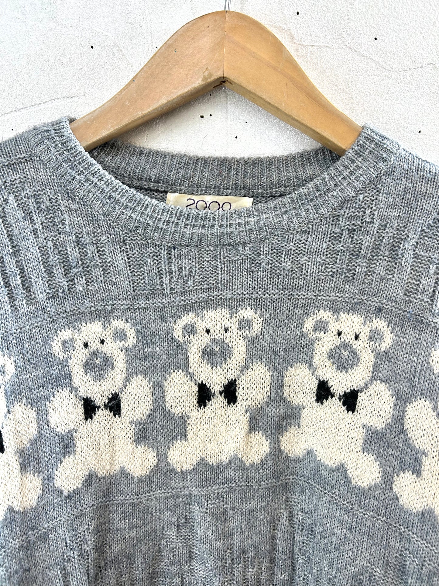 Vintage Knit Sweater [I28521]