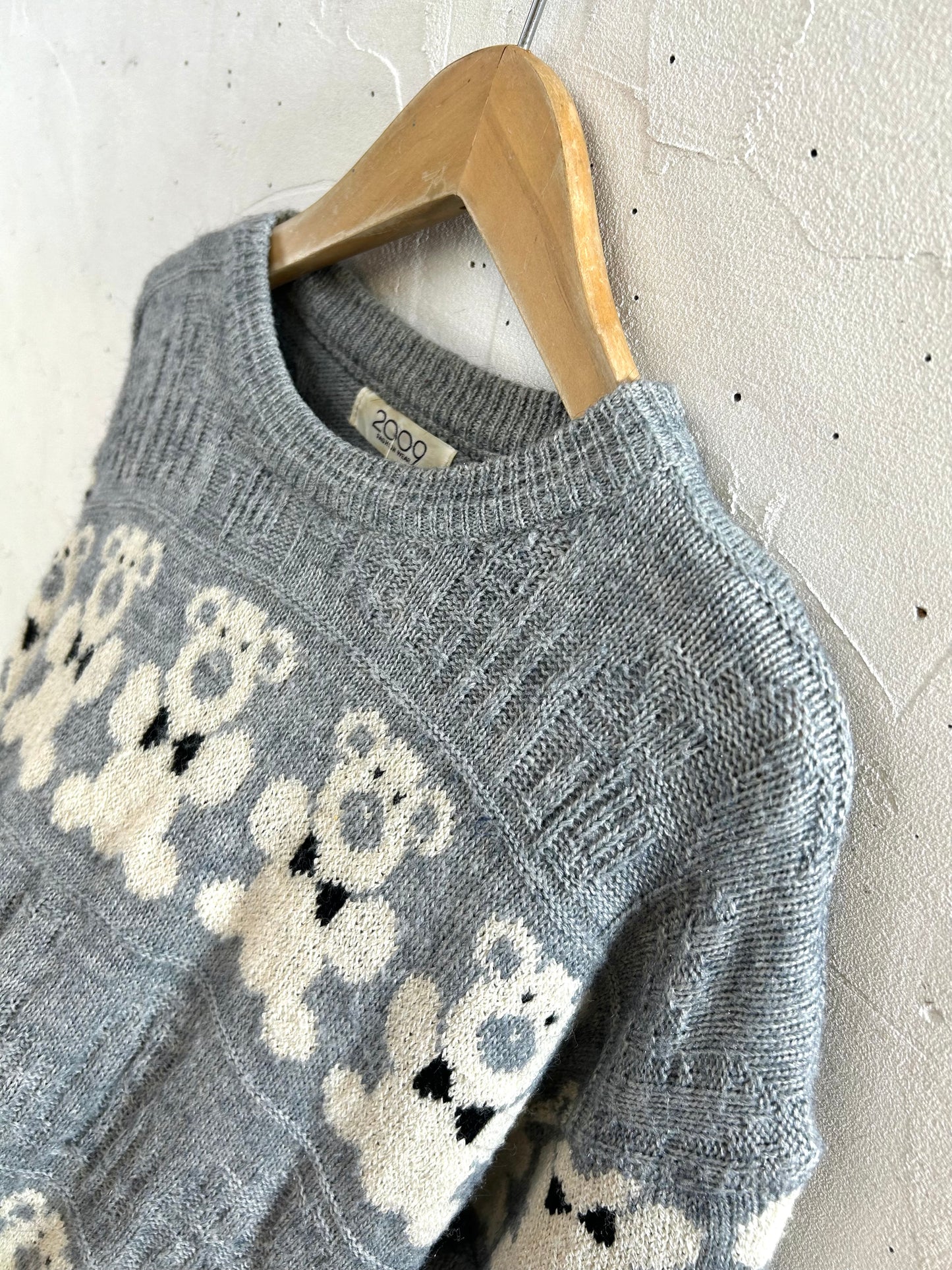 Vintage Knit Sweater [I28521]