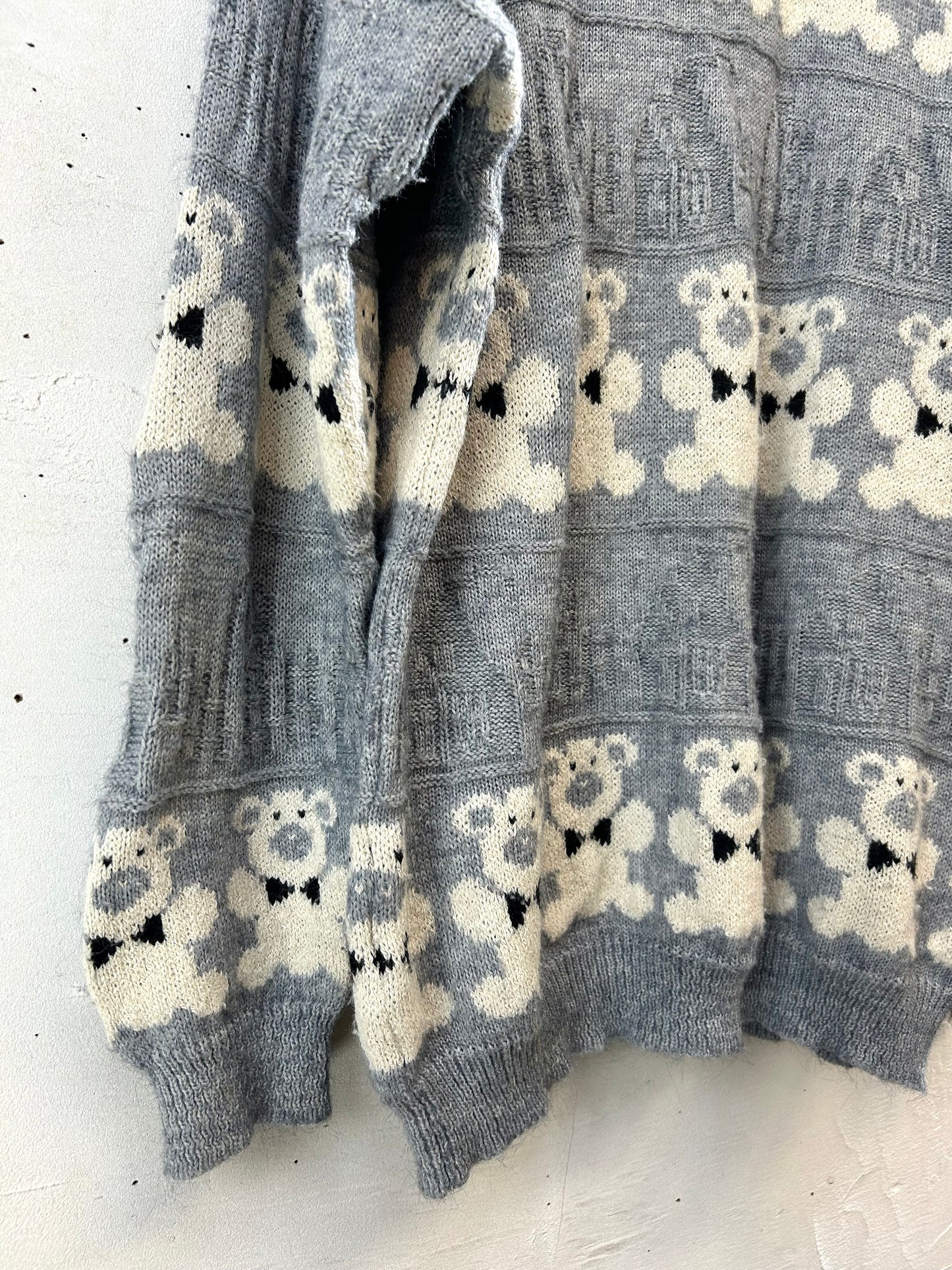 Vintage Knit Sweater [I28521]