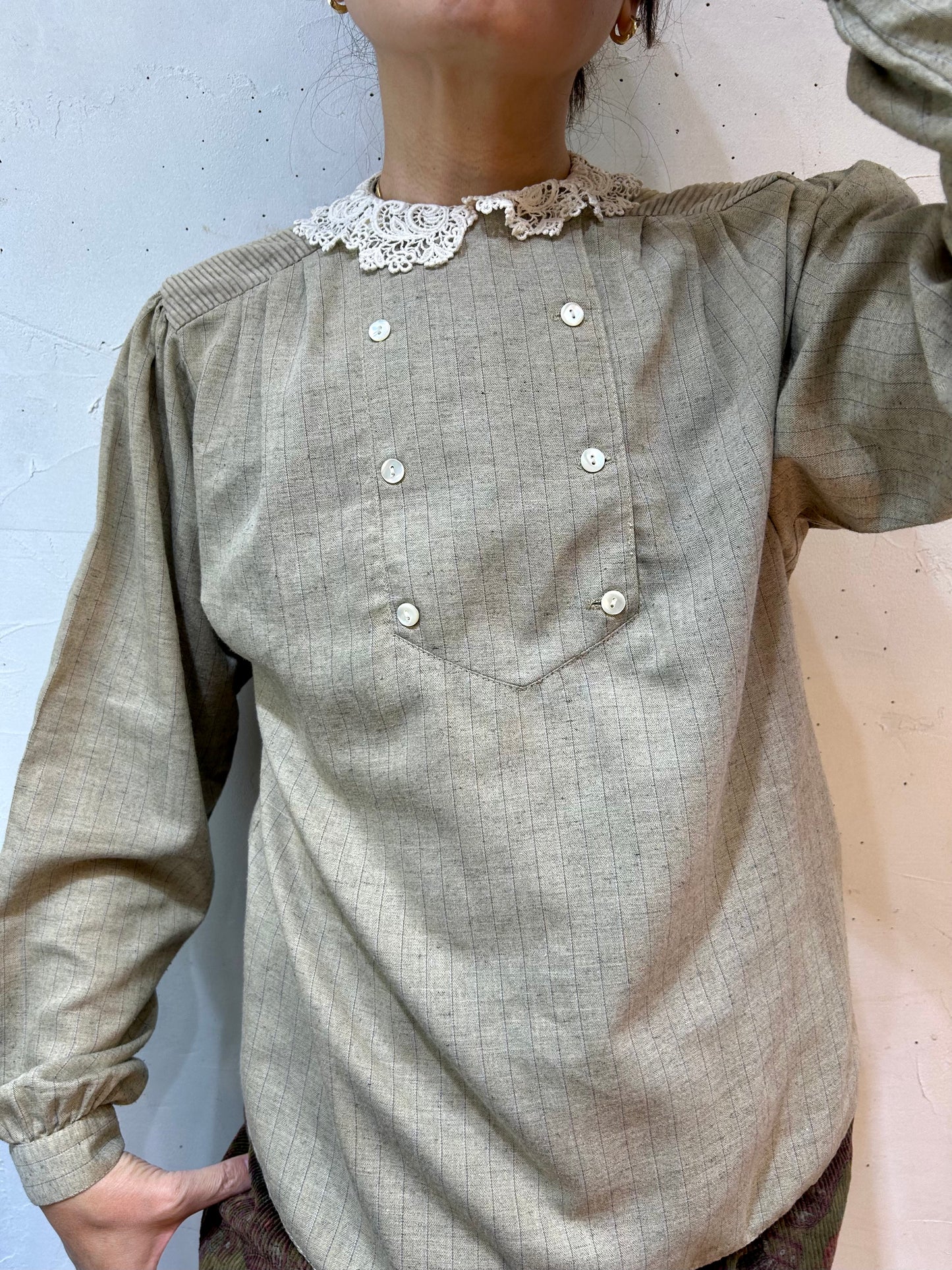 Vintage Blouse [J25401]