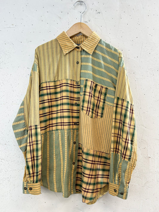 Vintage Check Shirt 〜Liz wear〜 [J34362]