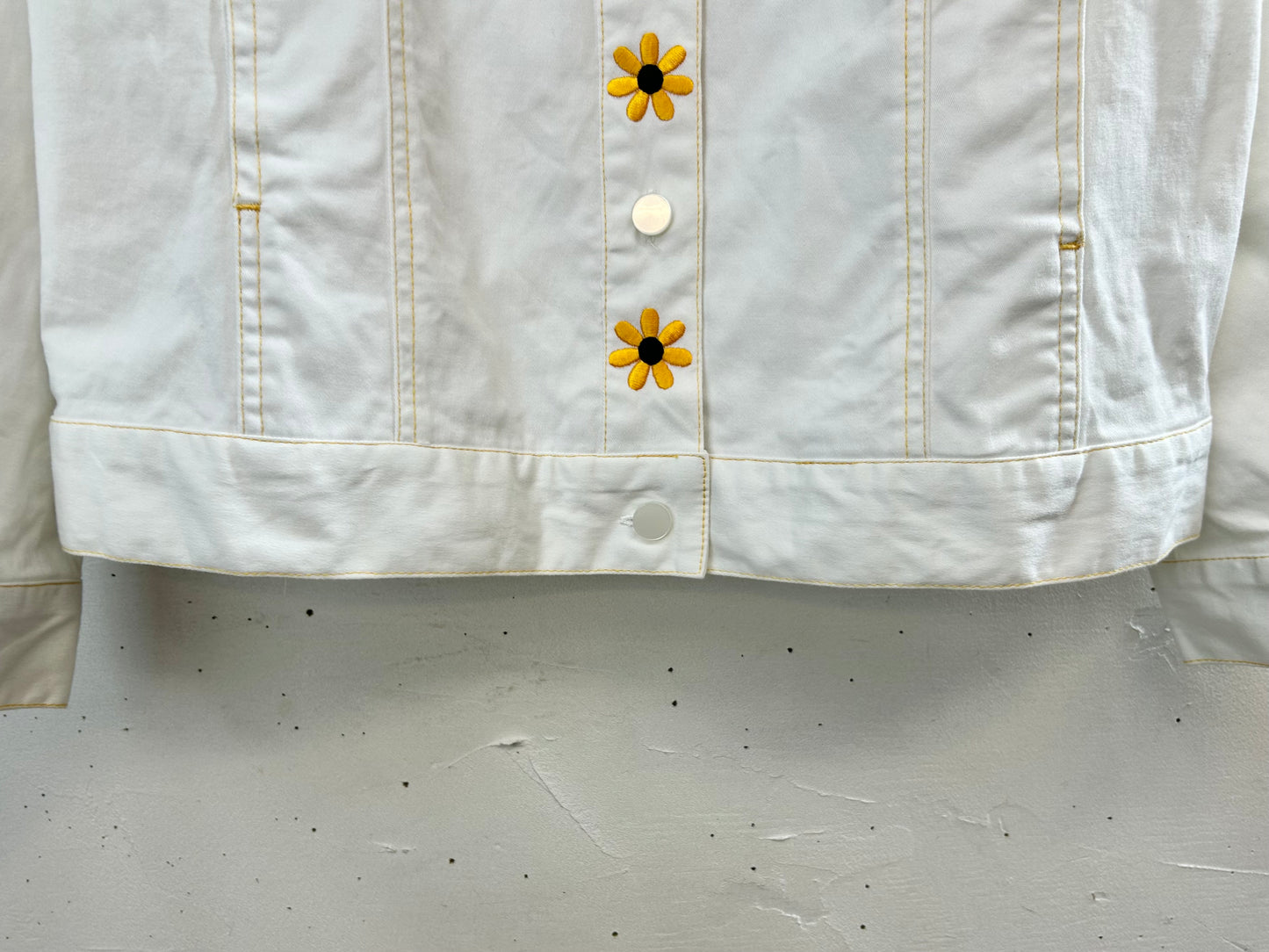 Vintage Flower Embroidery Jacket 〜Bob Mackie〜 [D30054]