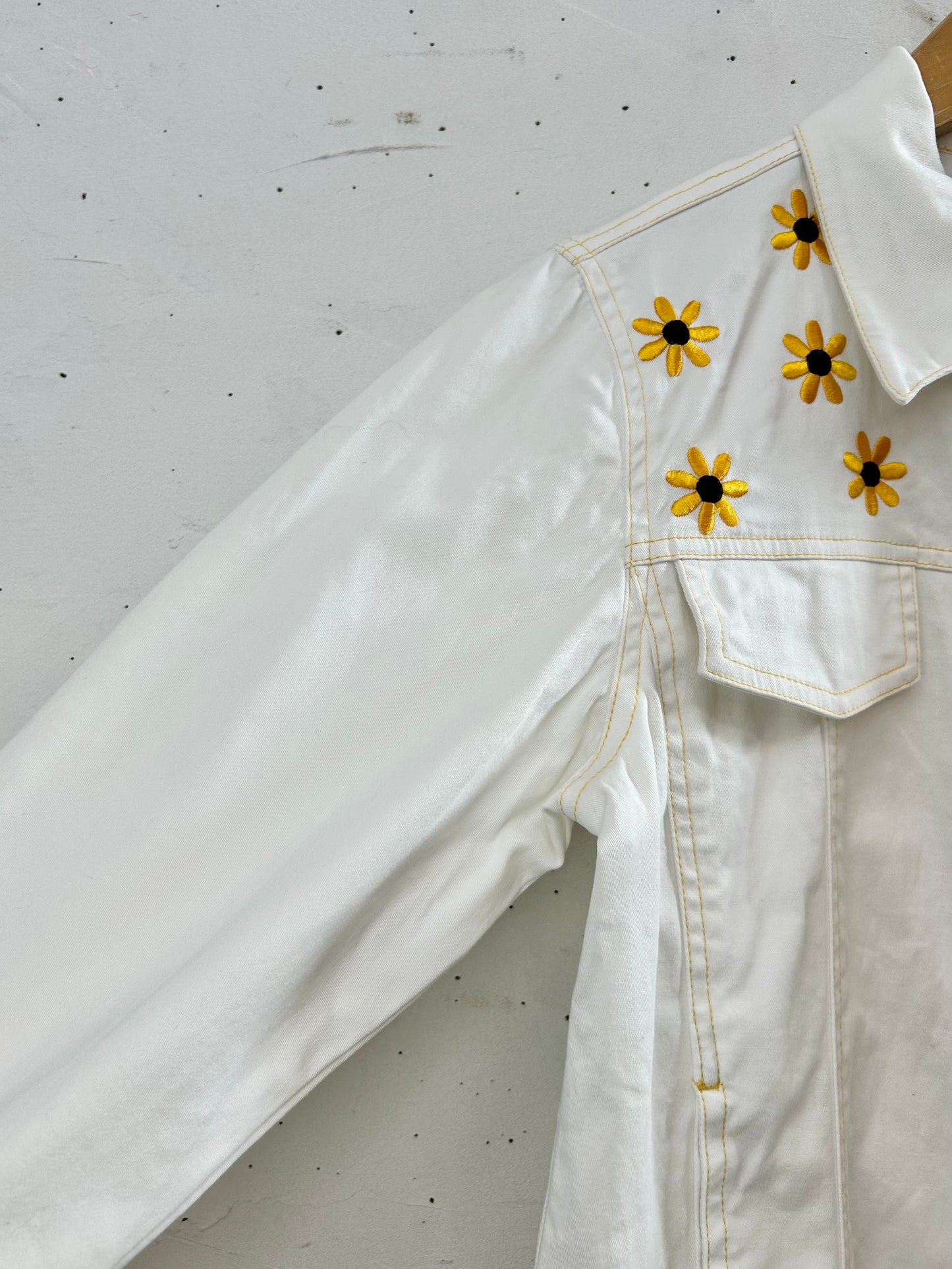 Vintage Flower Embroidery Jacket 〜Bob Mackie〜 [D30054]