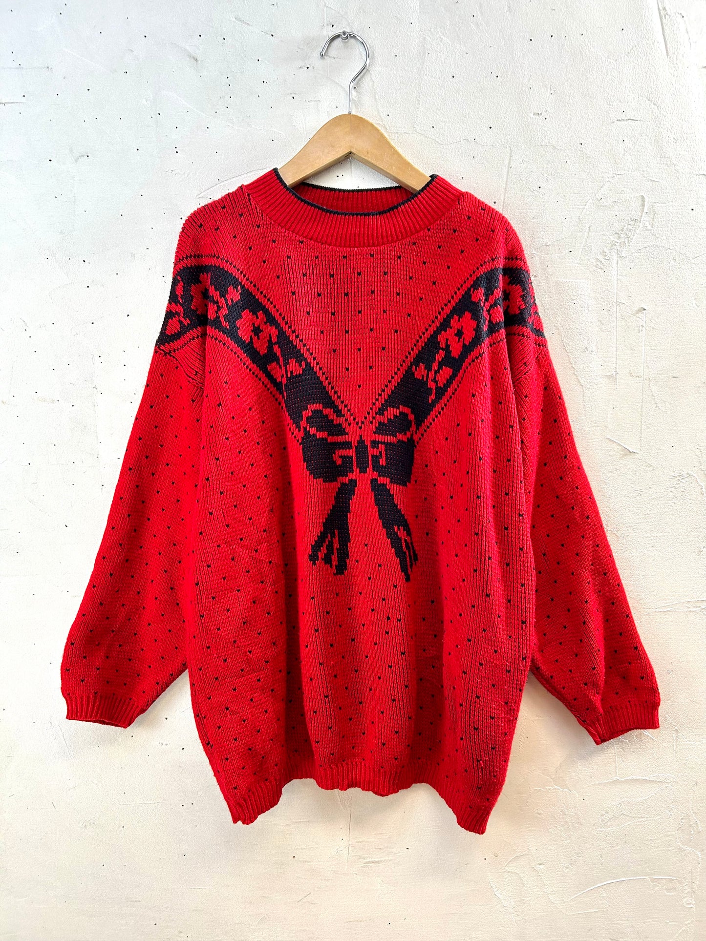 Vintage Knit Sweater [I28520]