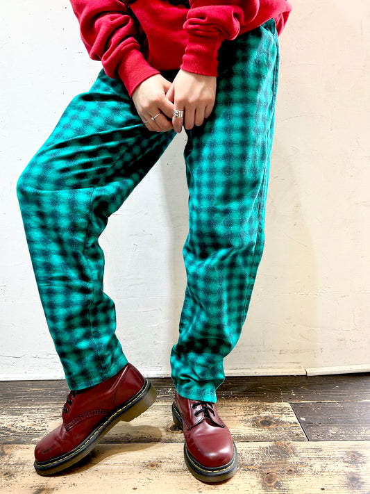 Vintage Plaid Pants [I25056]