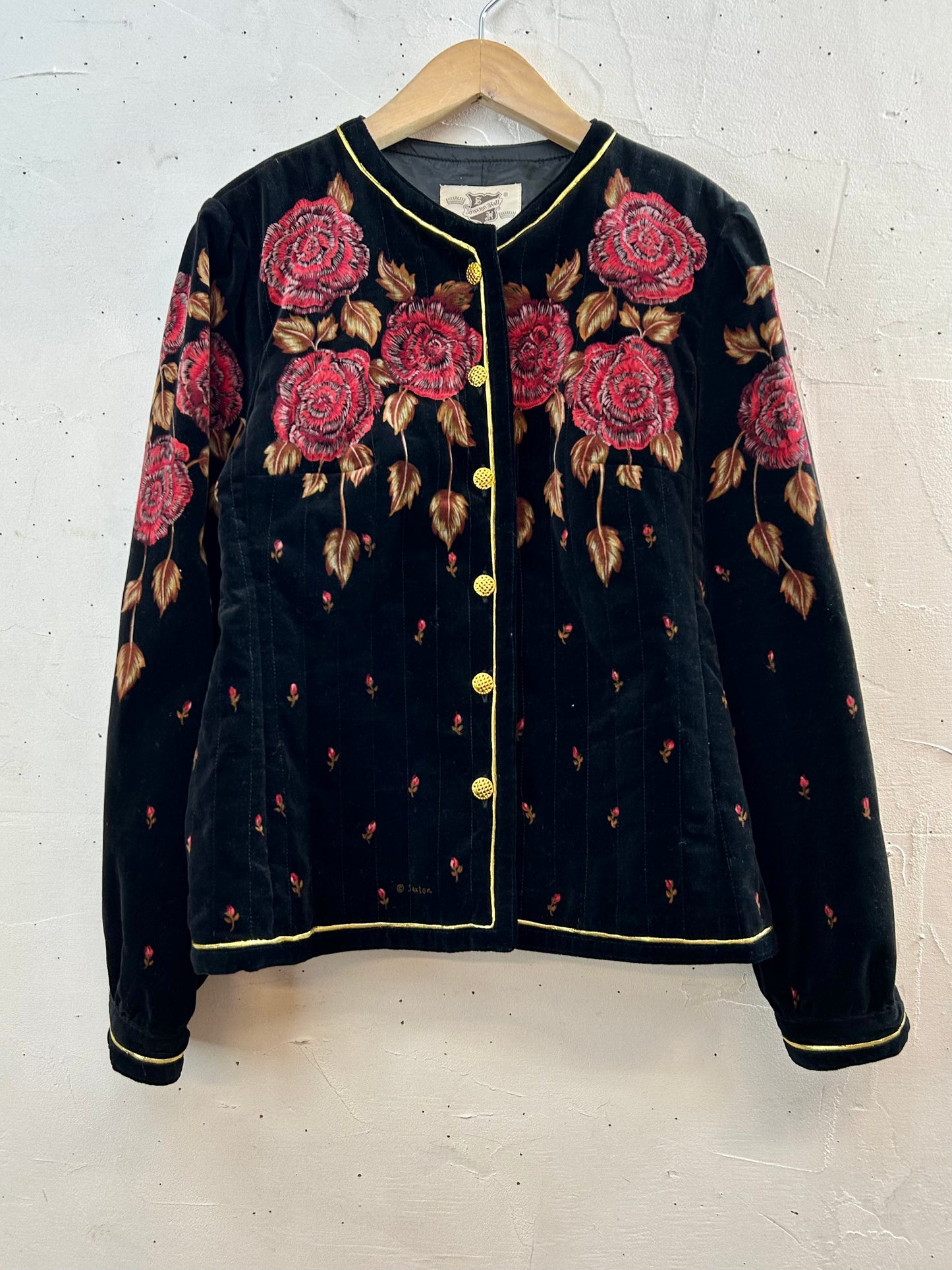 '70s Vintage Velours Jacket MADE IN JAPAN [K28967]