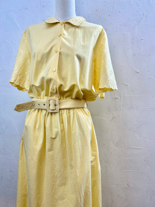 Vintage Indian Cotton Dress [D30050]