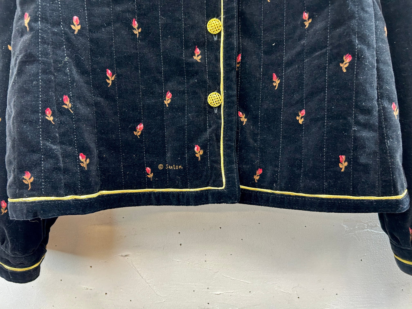 '70s Vintage Velours Jacket MADE IN JAPAN [K28967]