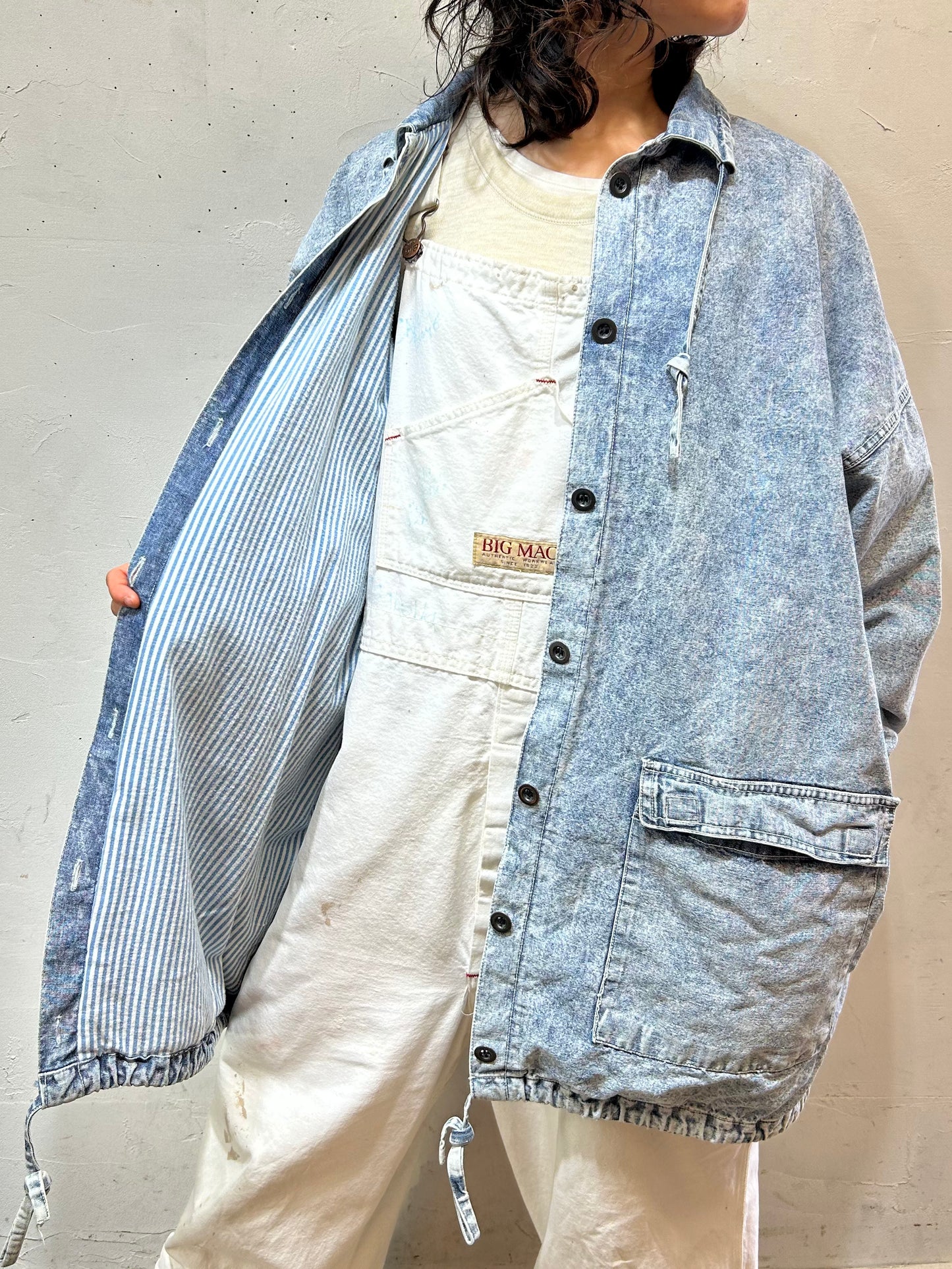 Vintage Chemical Denim Jacket [B26286]