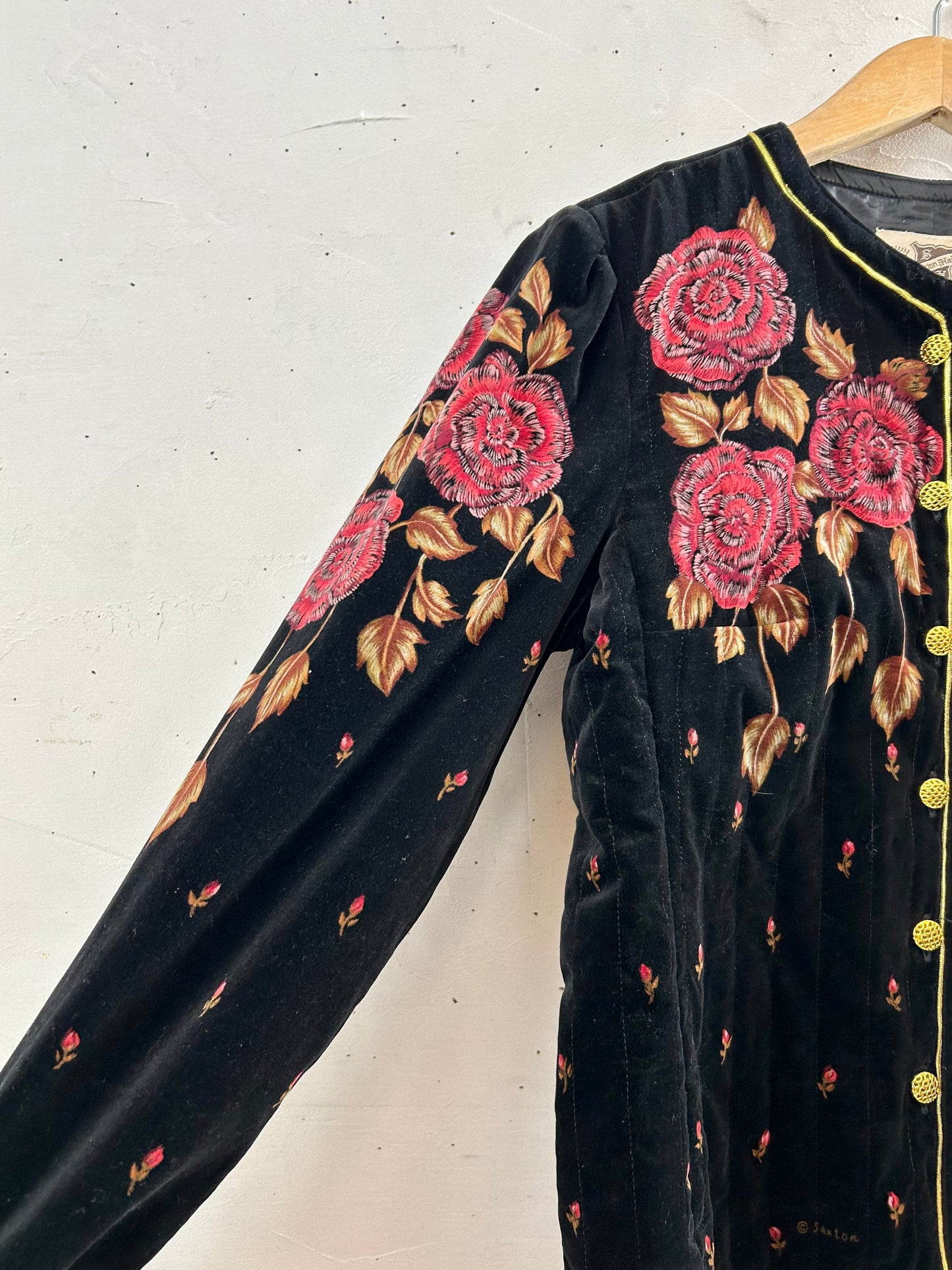 '70s Vintage Velours Jacket MADE IN JAPAN [K28967]