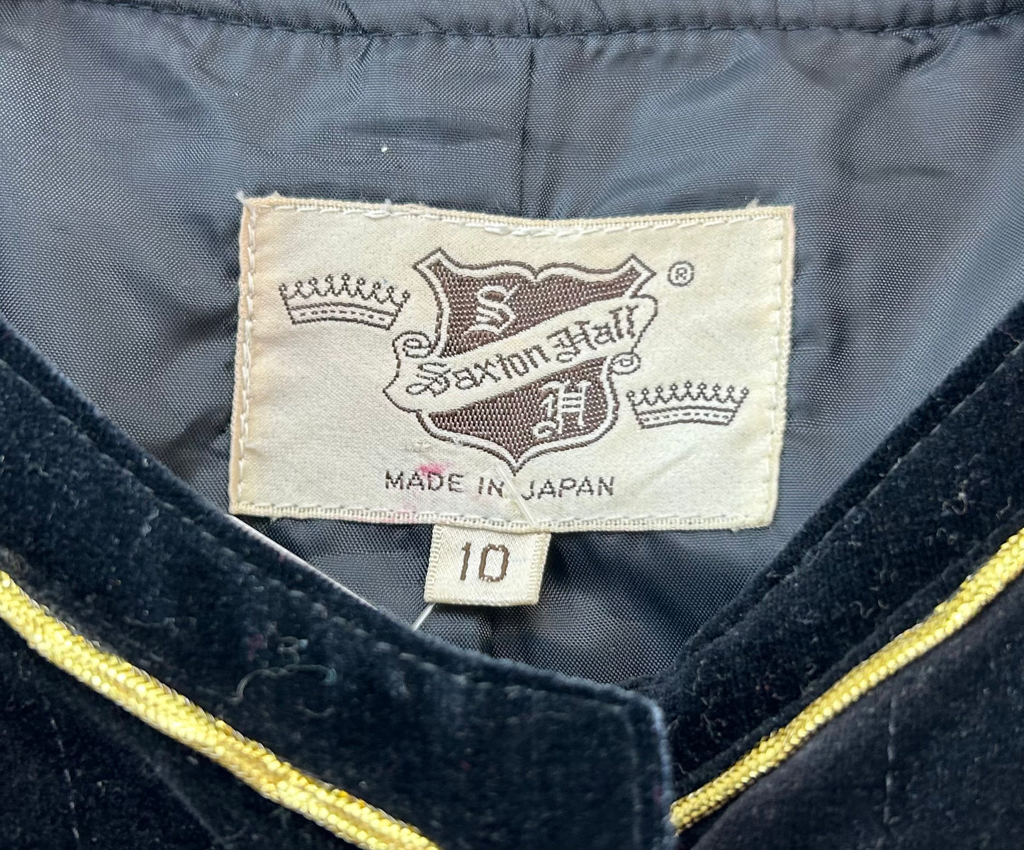 '70s Vintage Velours Jacket MADE IN JAPAN [K28967]
