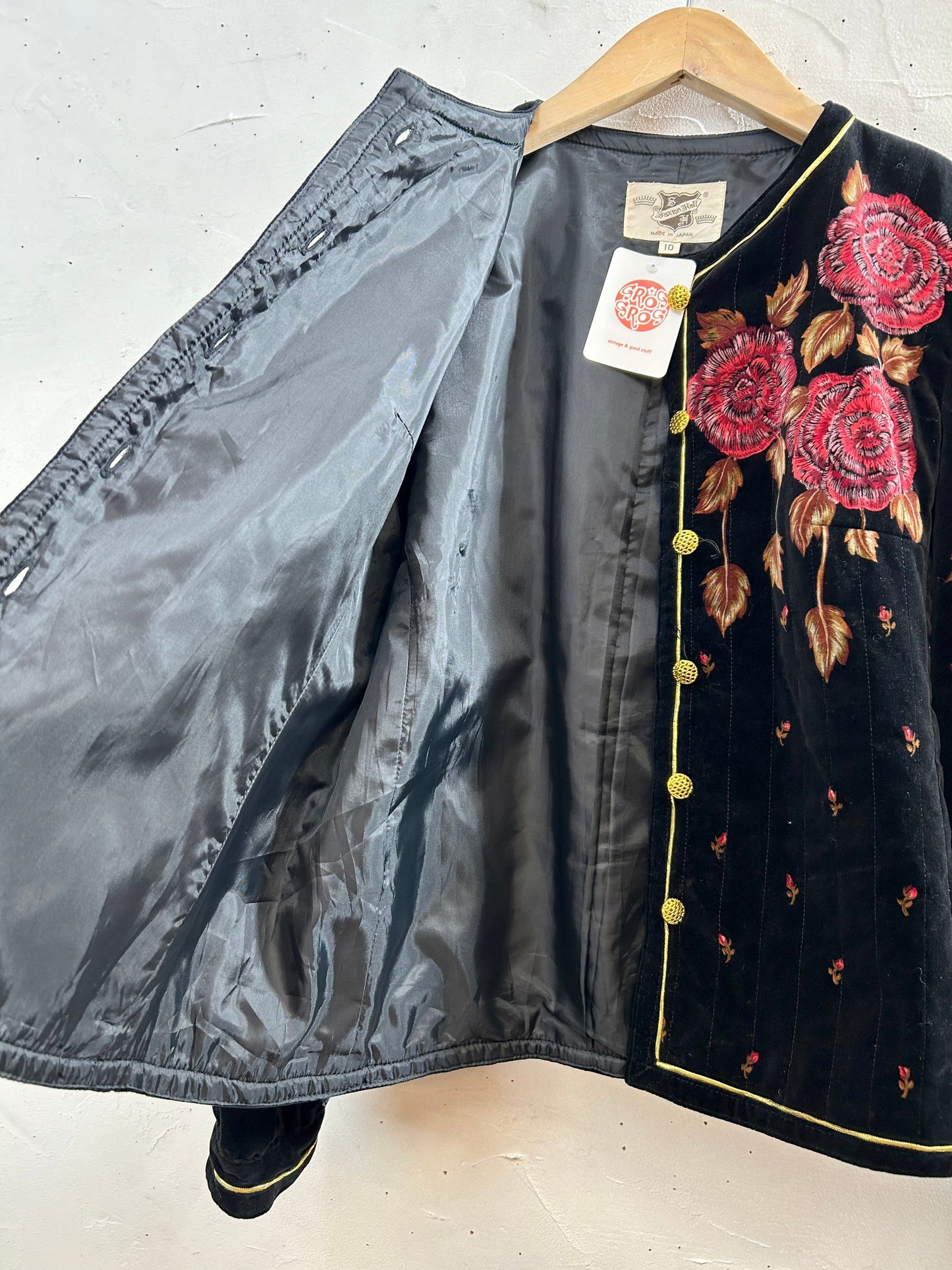 '70s Vintage Velours Jacket MADE IN JAPAN [K28967]