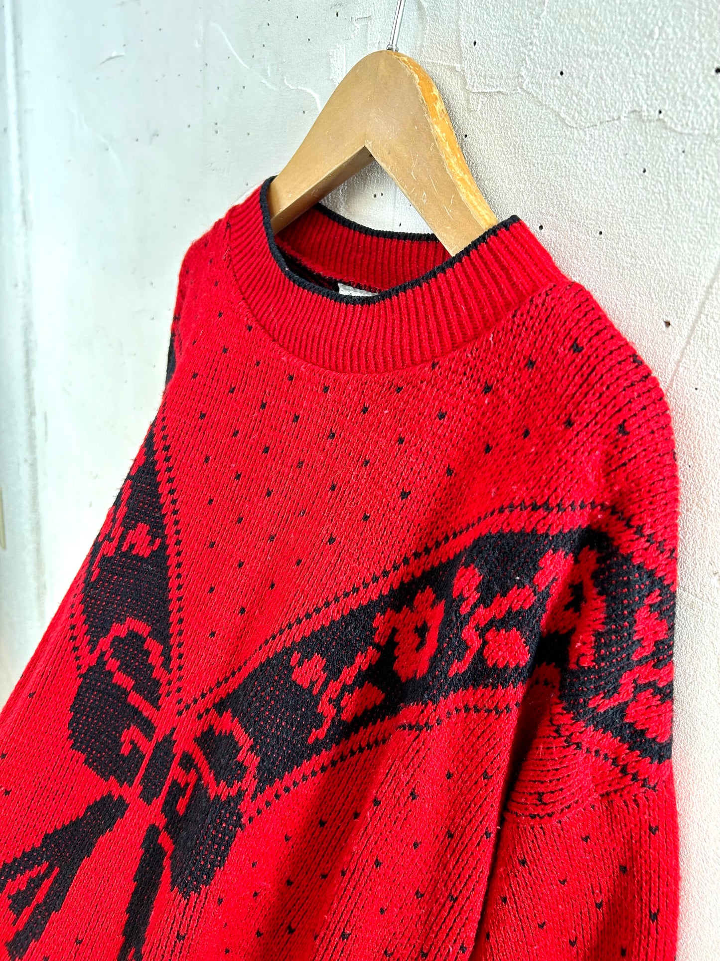 Vintage Knit Sweater [I28520]